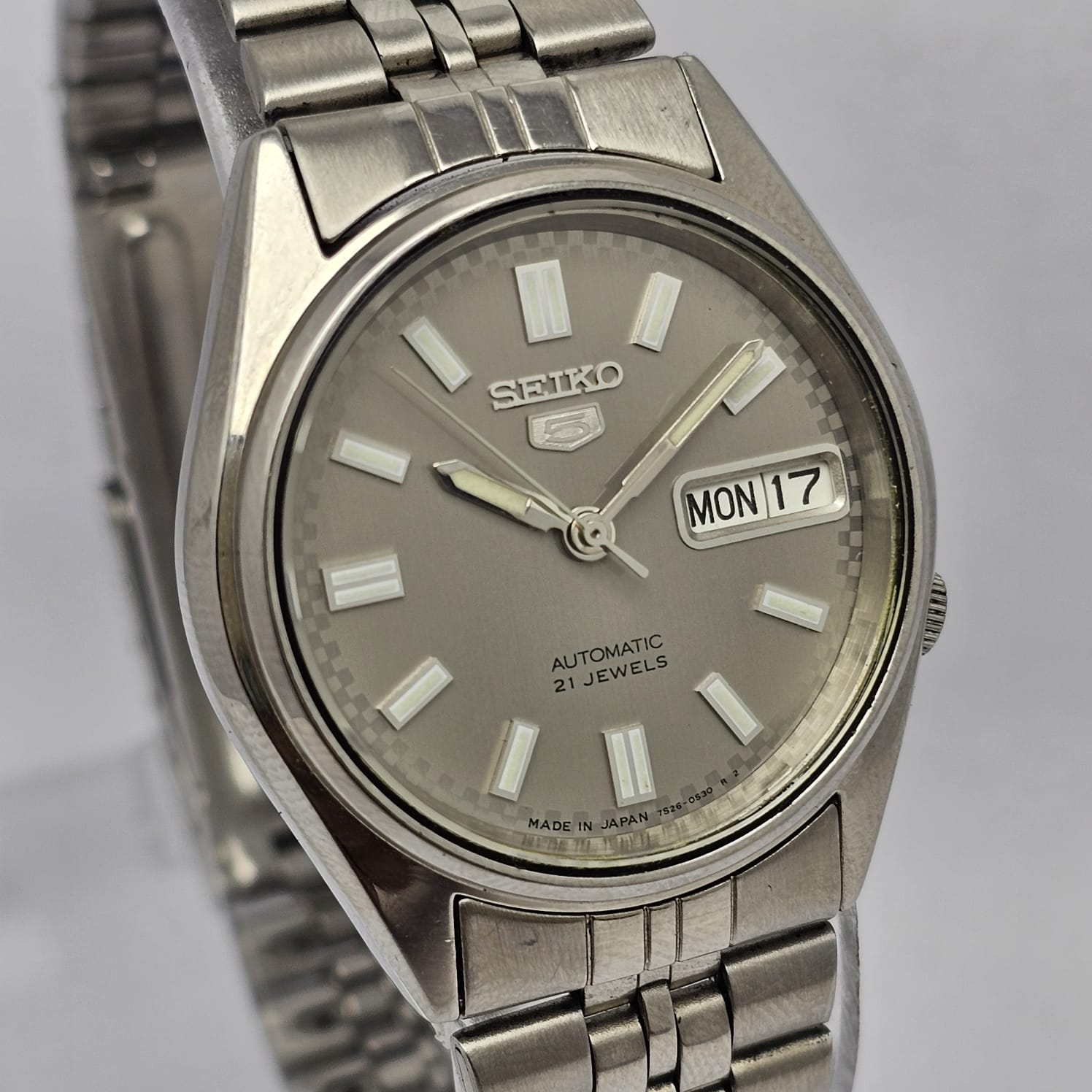 Seiko 5 Automatic 7S26-6000 Day/Date Vintage Men's Watch