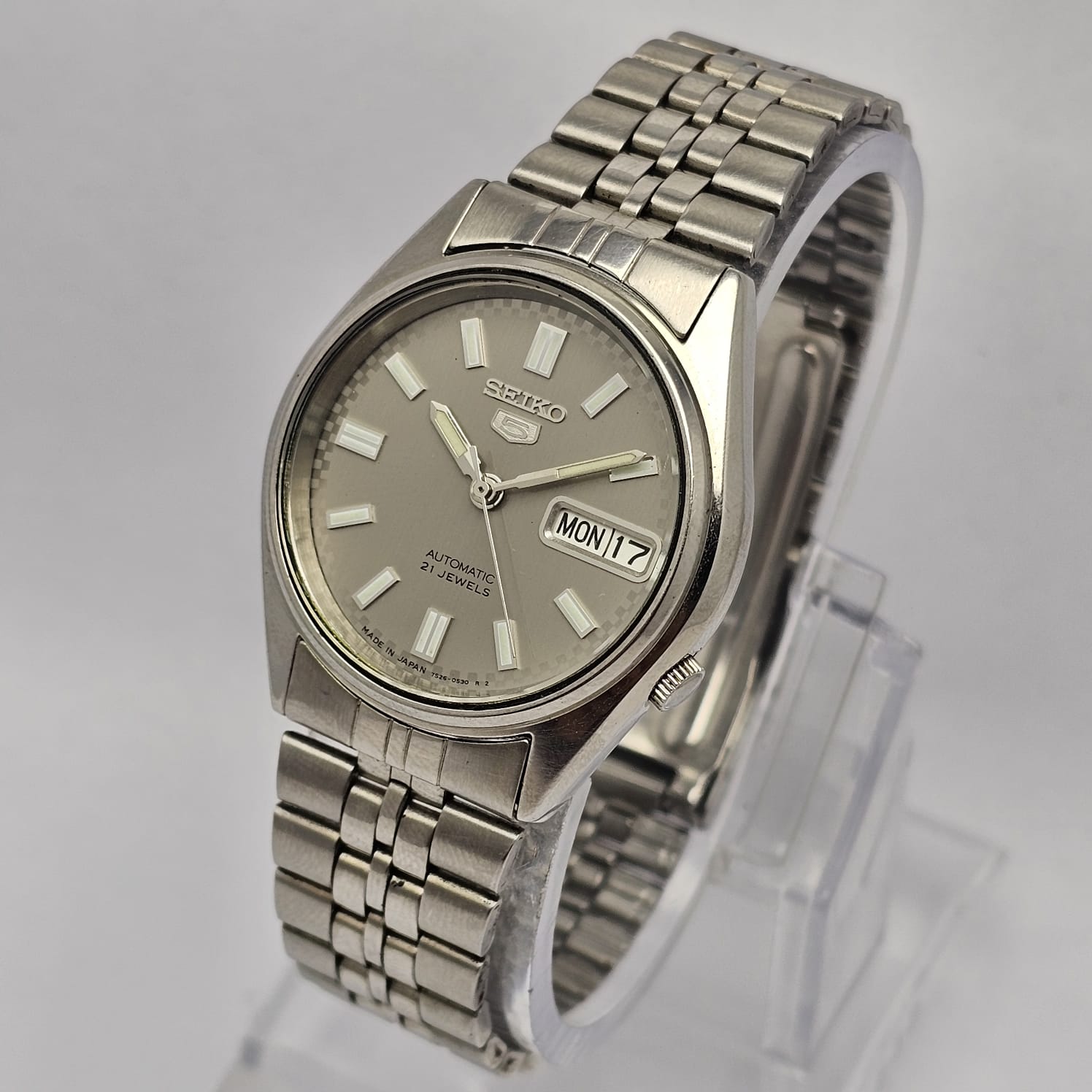 Seiko 5 Automatic 7S26-6000 Day/Date Vintage Men's Watch - Image 4