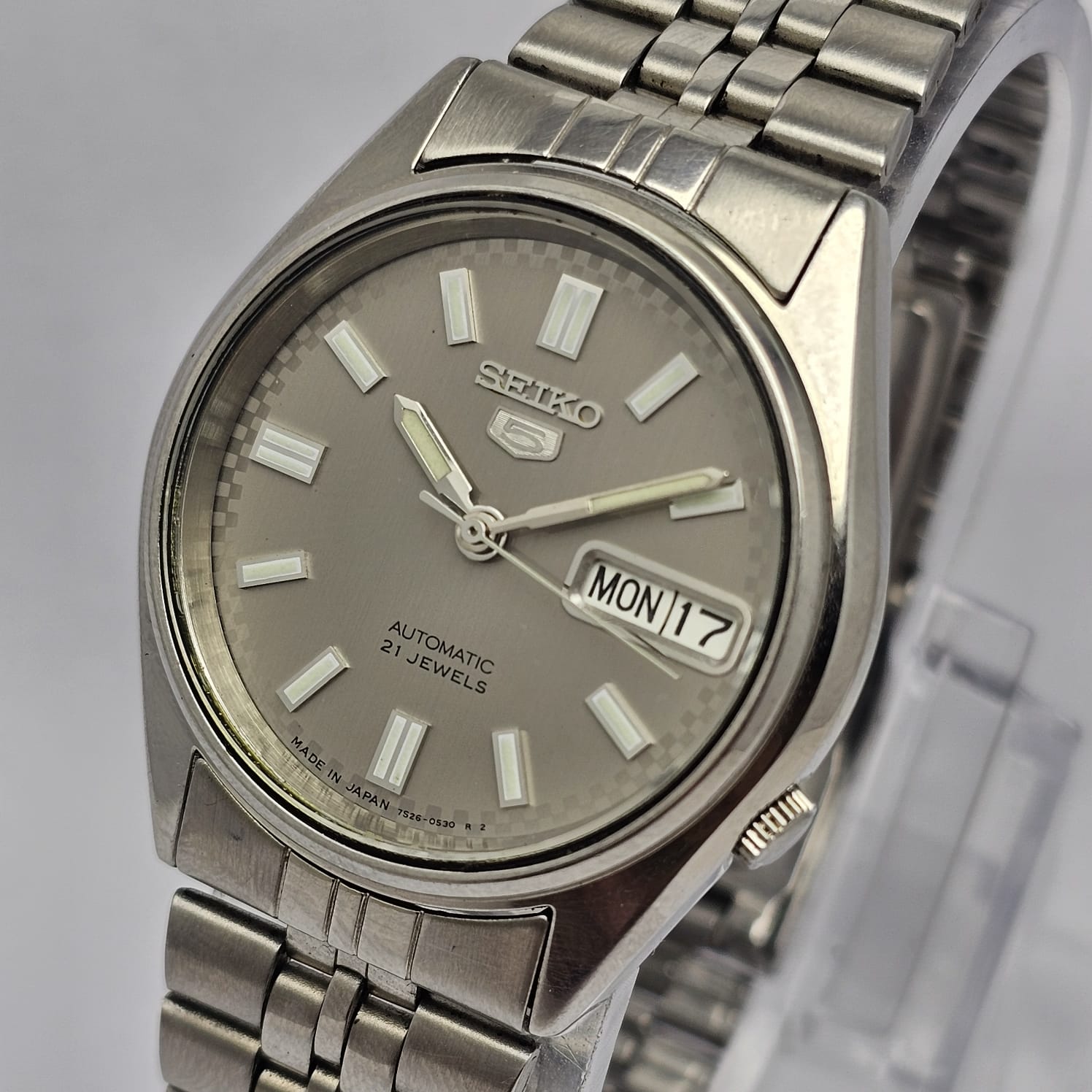 Seiko 5 Automatic 7S26-6000 Day/Date Vintage Men's Watch - Image 2