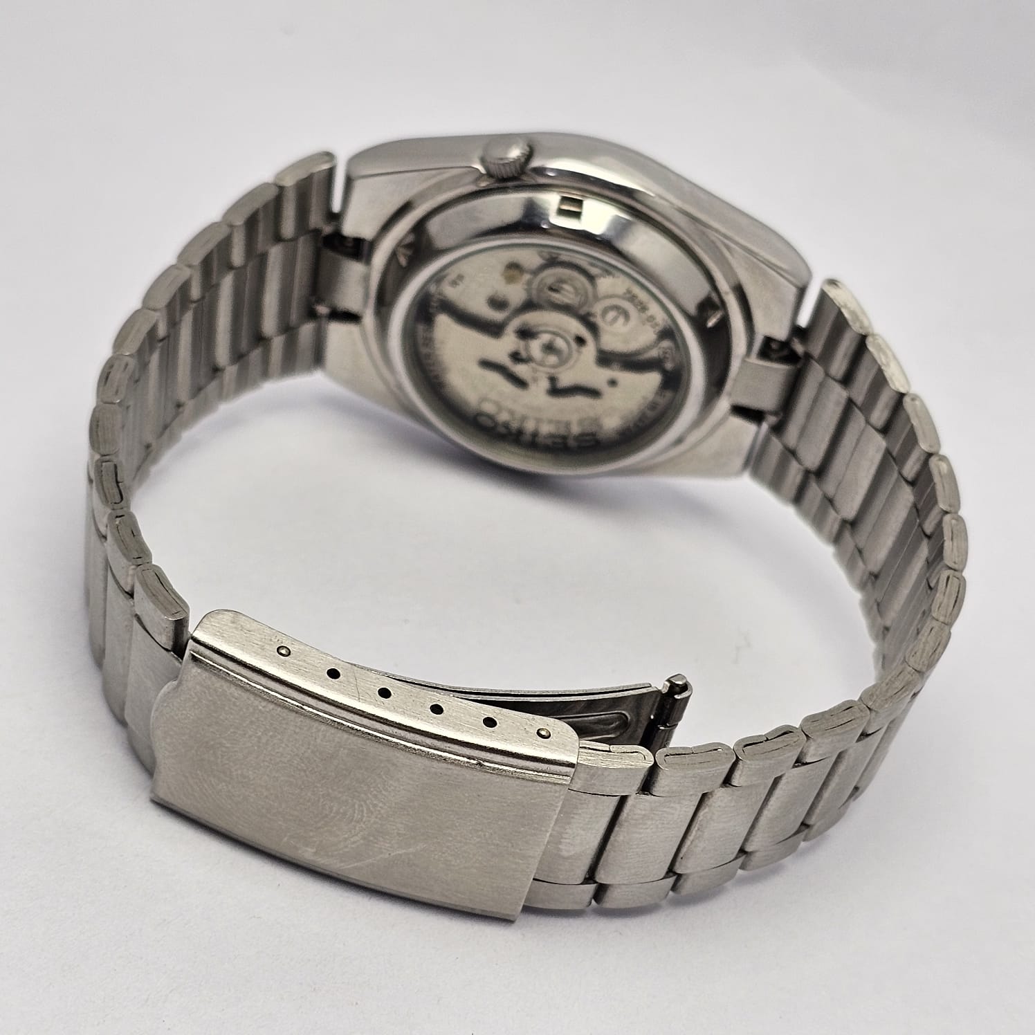 Seiko 5 Railway Time Automatic 7S26-0530 Day/Date Vintage Men's Watch - Image 7