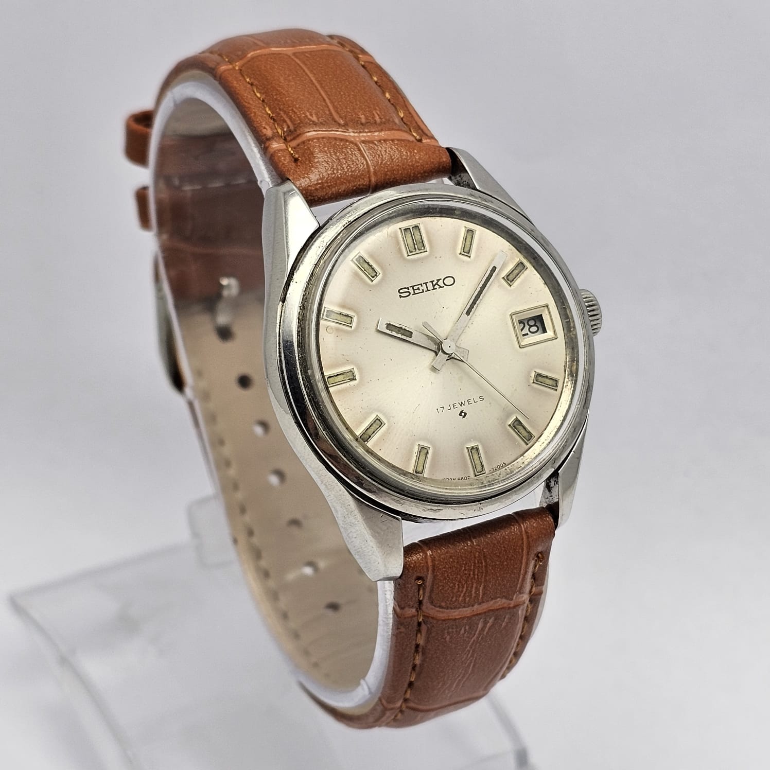 Seiko Manual Winding 6602-7040 Vintage Men's Watch - Image 3