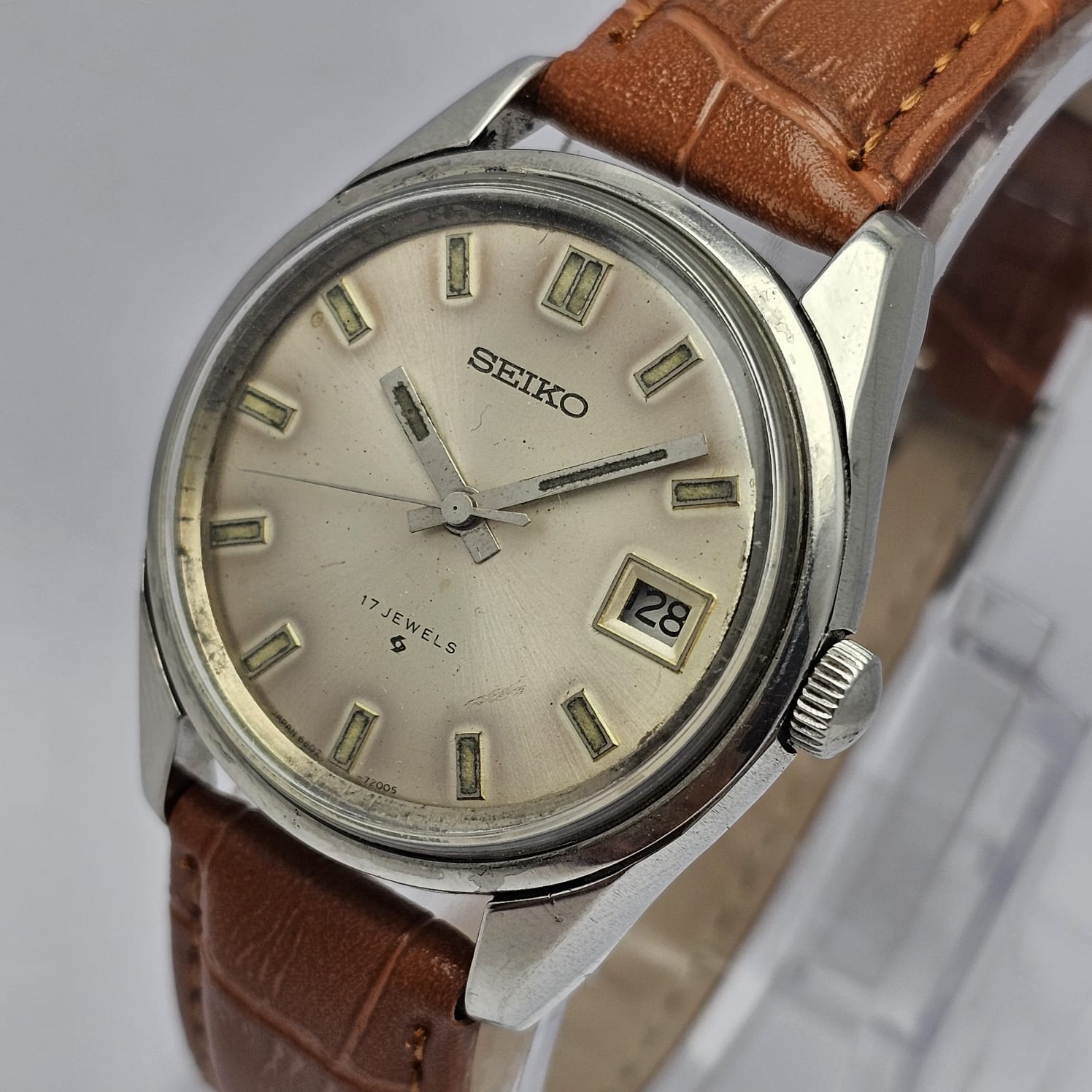 Seiko Manual Winding 6602-7040 Vintage Men's Watch - Image 2