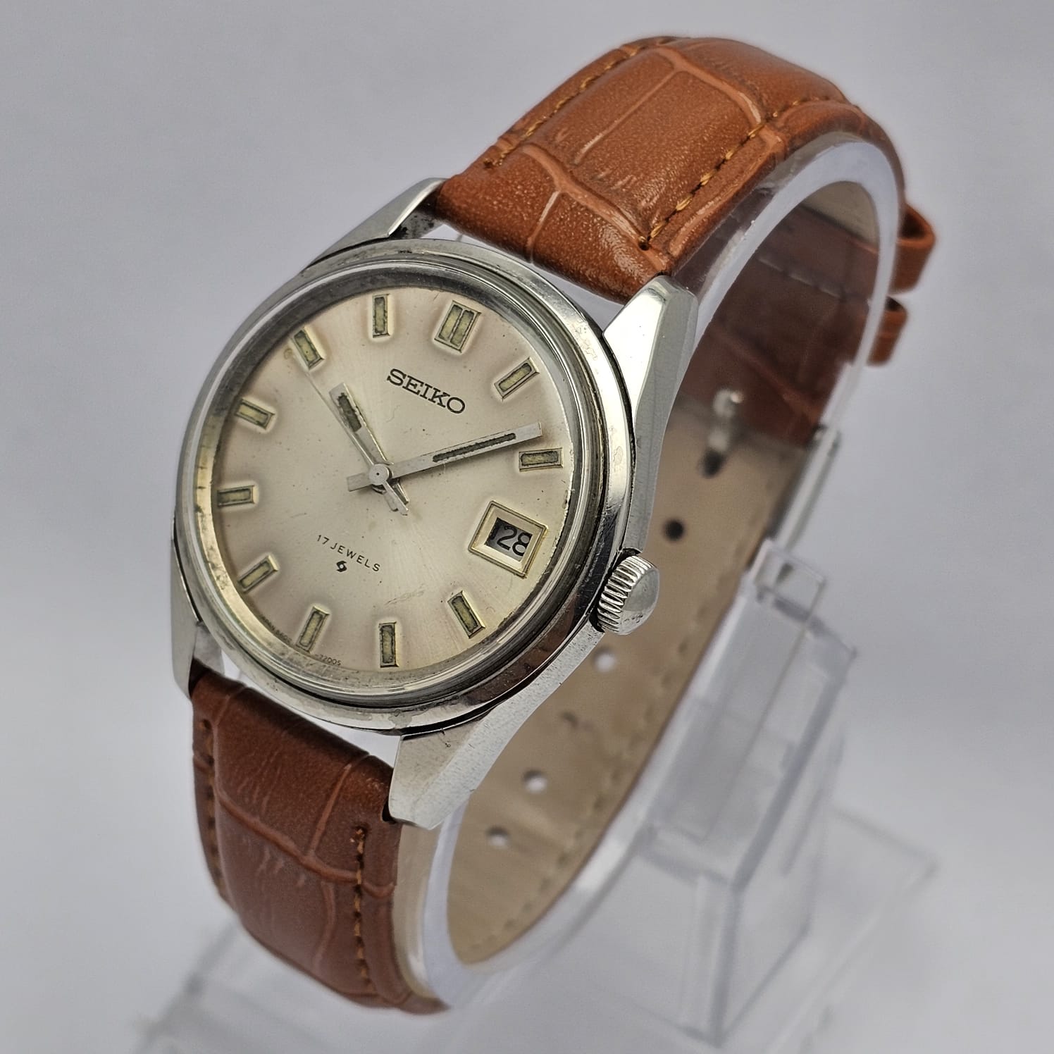 Seiko Manual Winding 6602-7040 Vintage Men's Watch - Image 4
