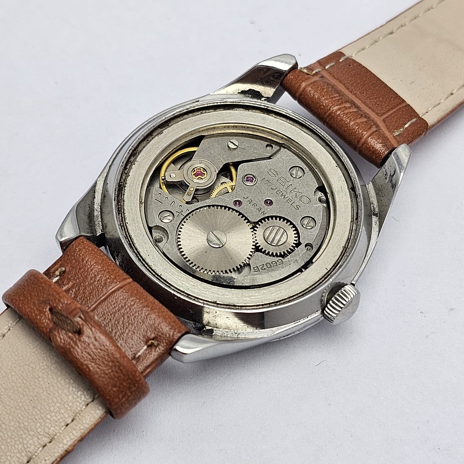 Seiko Manual Winding 6602-7040 Vintage Men's Watch - Image 9