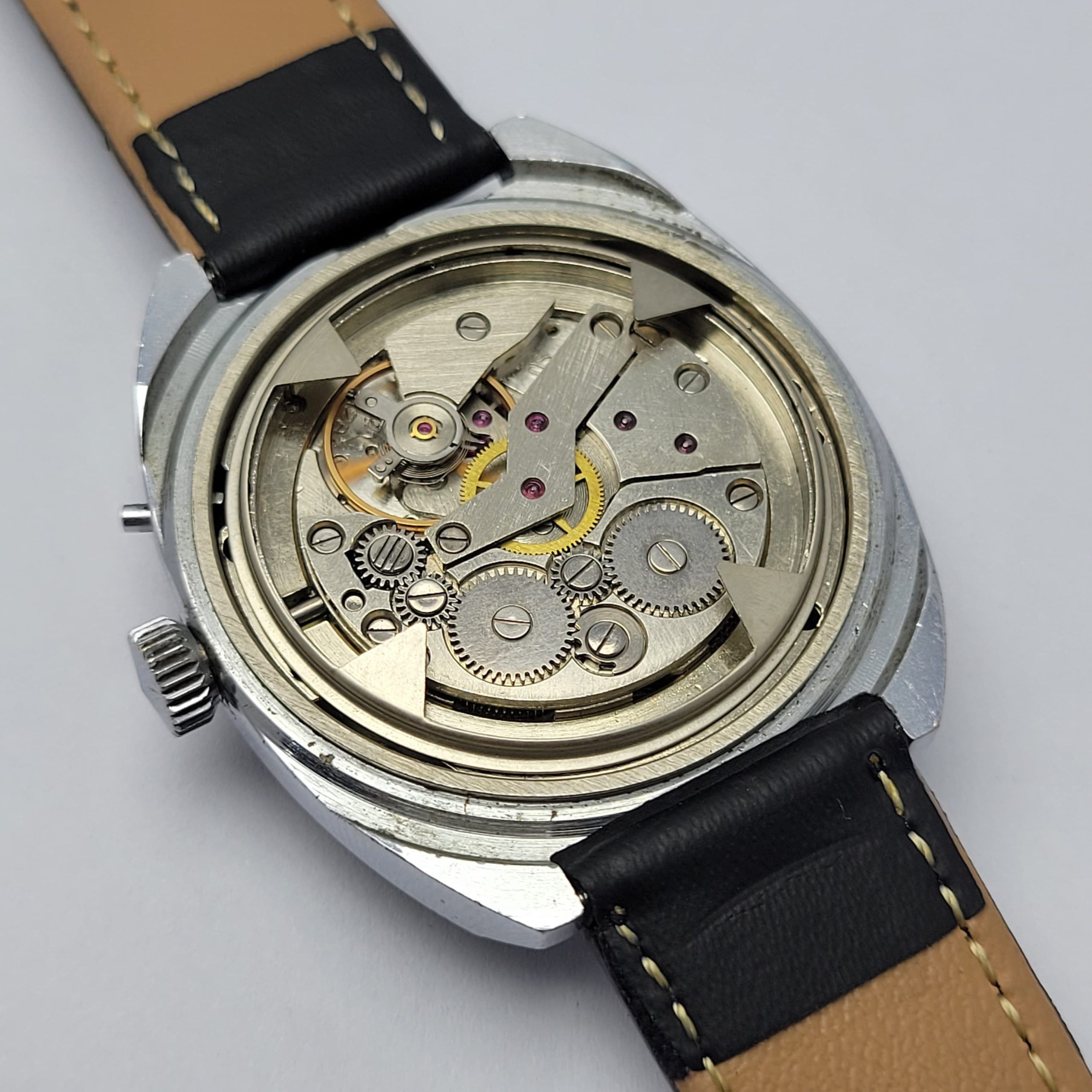 Slava Manual Winding Soviet Vintage Men's Watch - Image 9