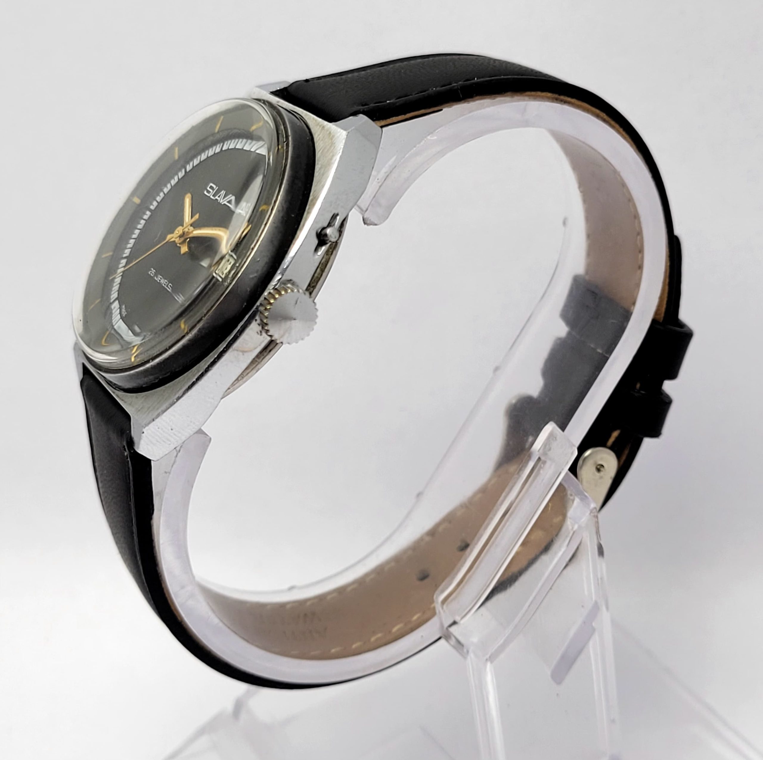 Slava Manual Winding Soviet Vintage Men's Watch - Image 6