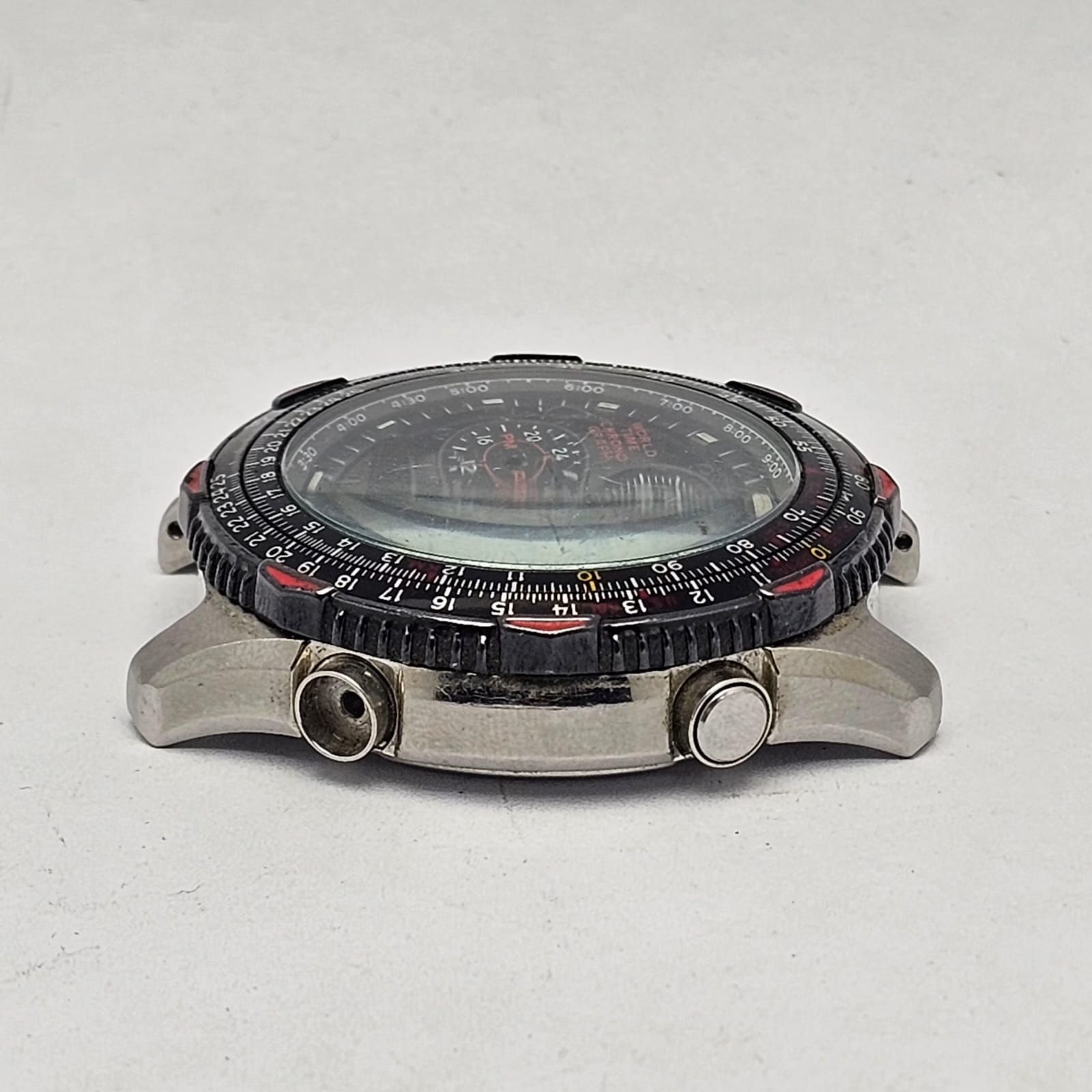 Citizen Navihawk C300-Q00192 World Time Quartz Vintage Men's Watch Case Only - Image 3
