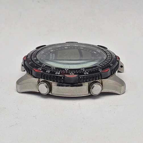 Citizen Navihawk World Time Chronograph Quartz Vintage Men's Watch Case Only