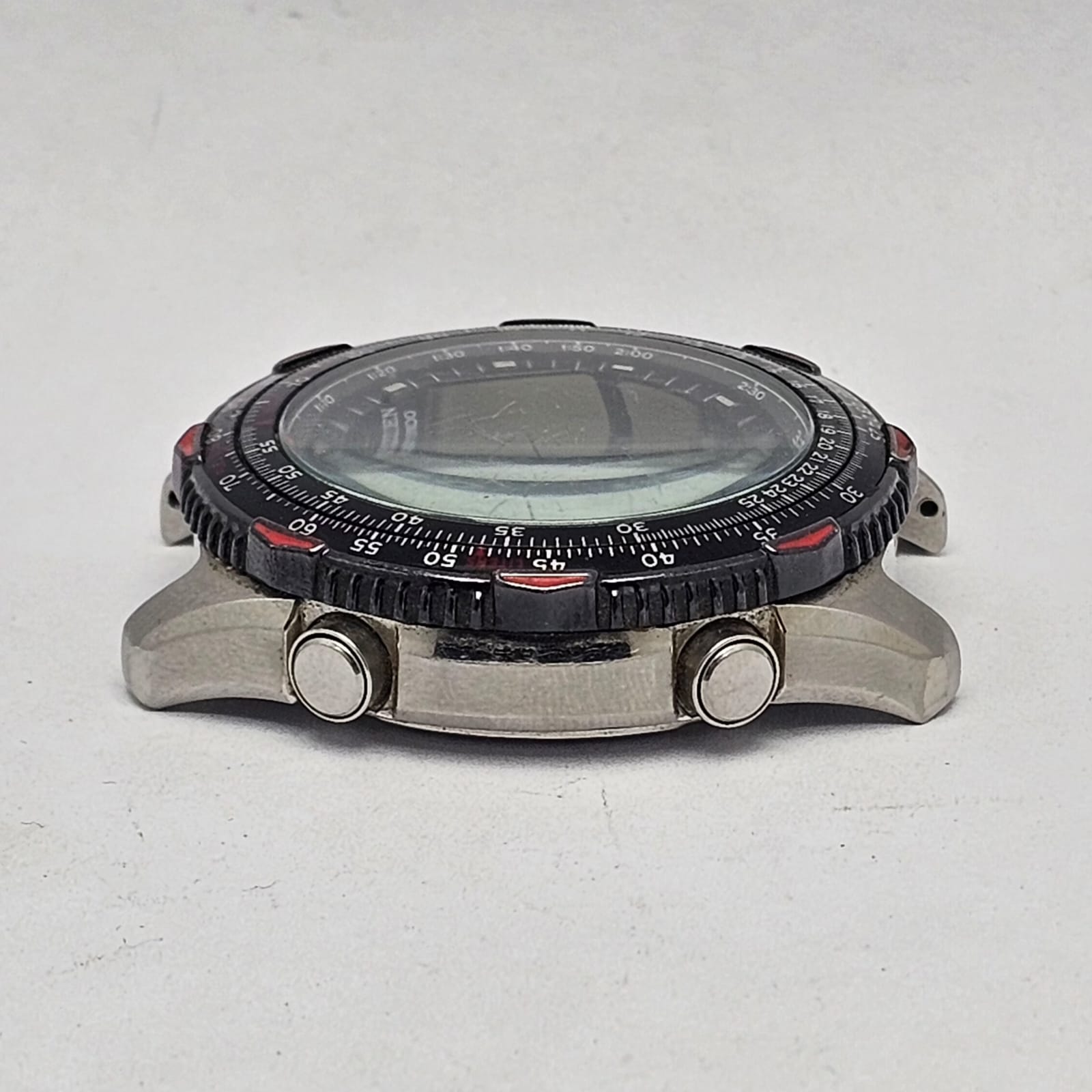 Citizen Navihawk C300-Q00192 World Time Quartz Vintage Men's Watch Case Only