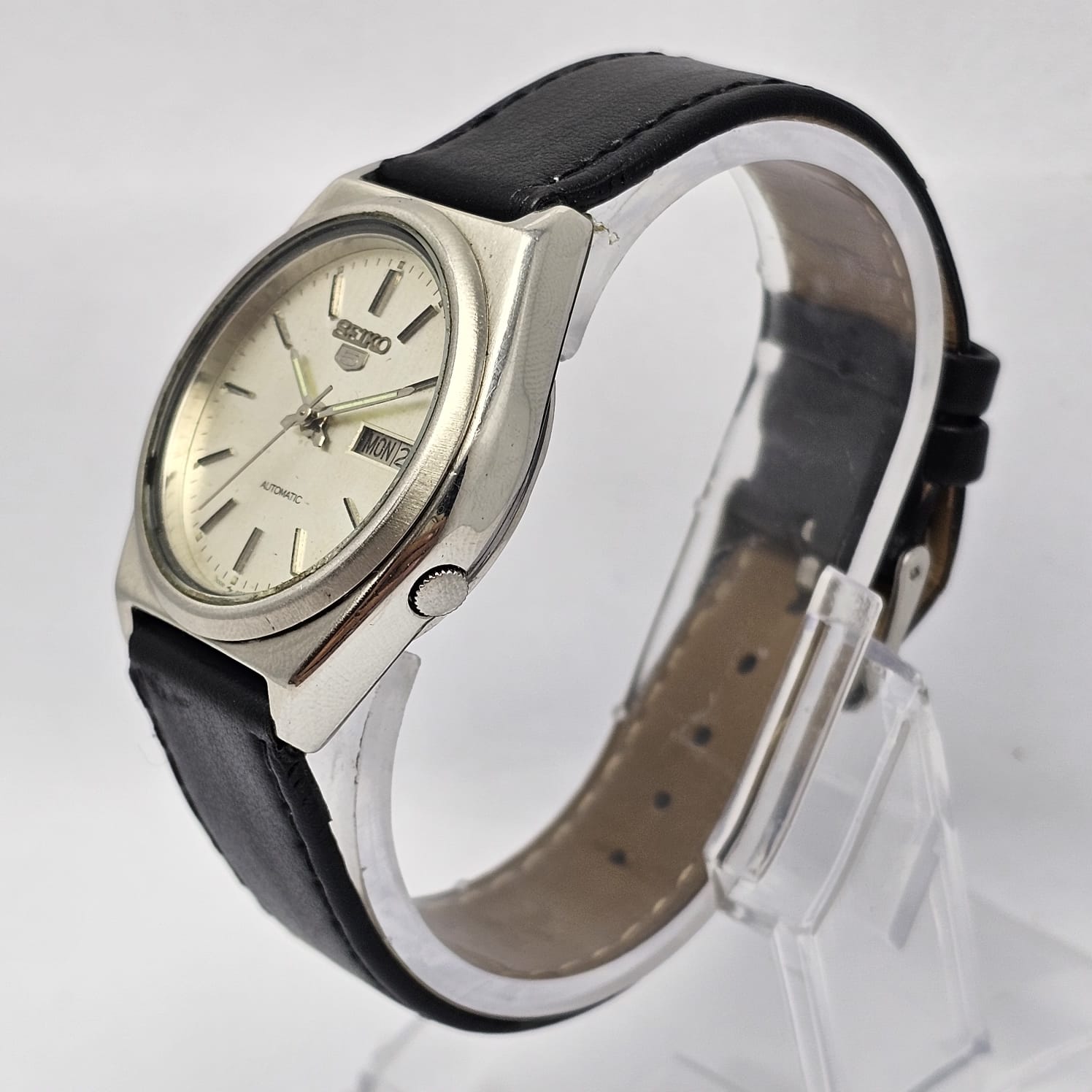 Seiko 5 Automatic 7009-8762 Day/Date Vintage Men's Watch - Image 6