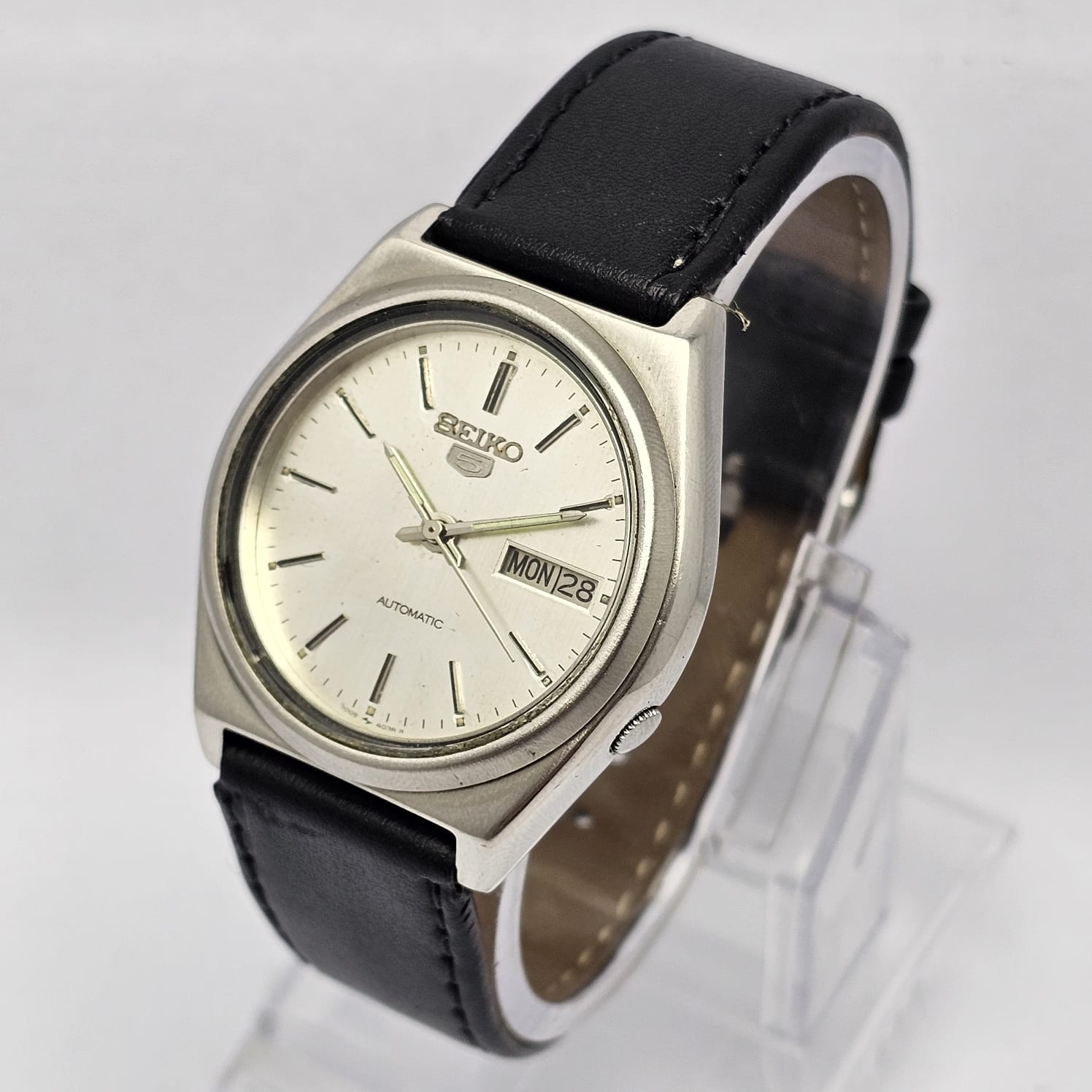Seiko 5 Automatic 7009-8762 Day/Date Vintage Men's Watch - Image 4