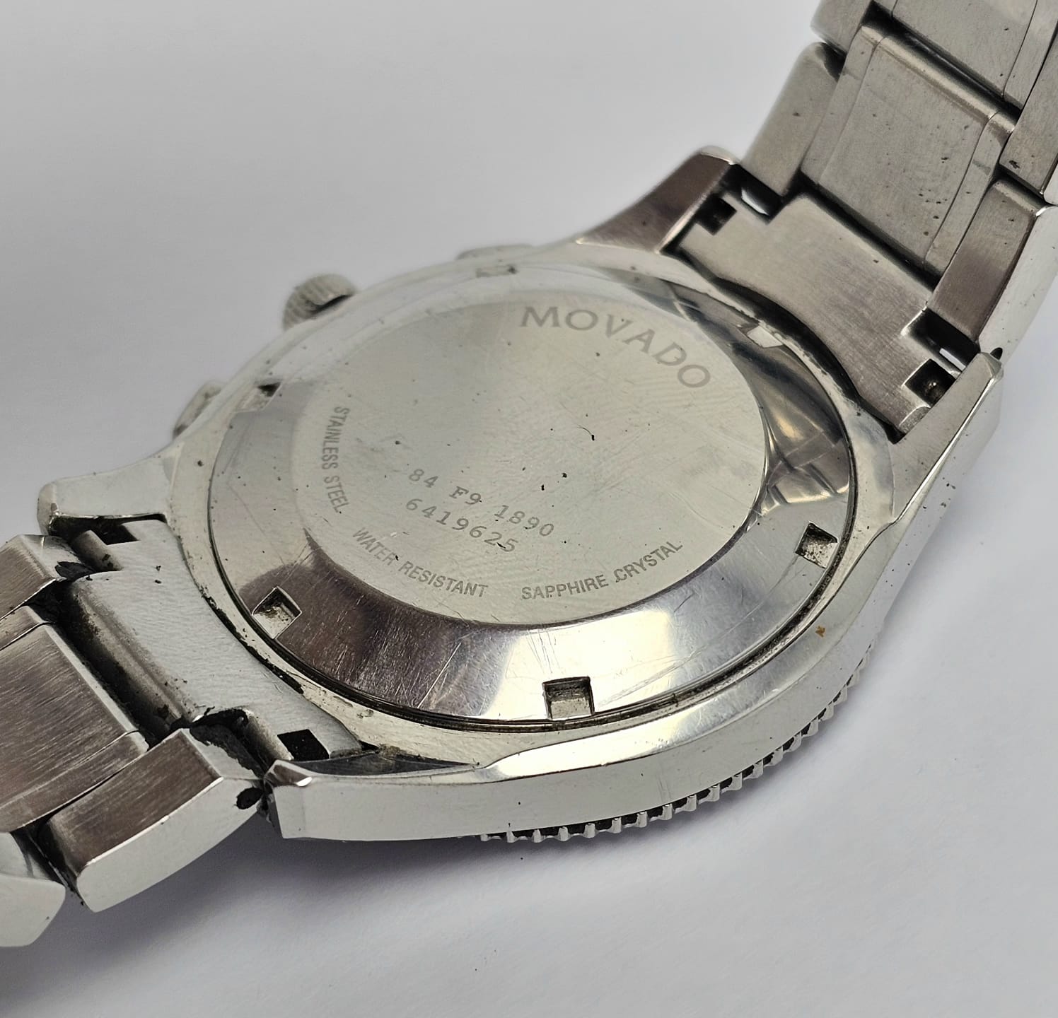 Movado 84 F9 1890 Chronograph Quartz Men's Watch - Image 8