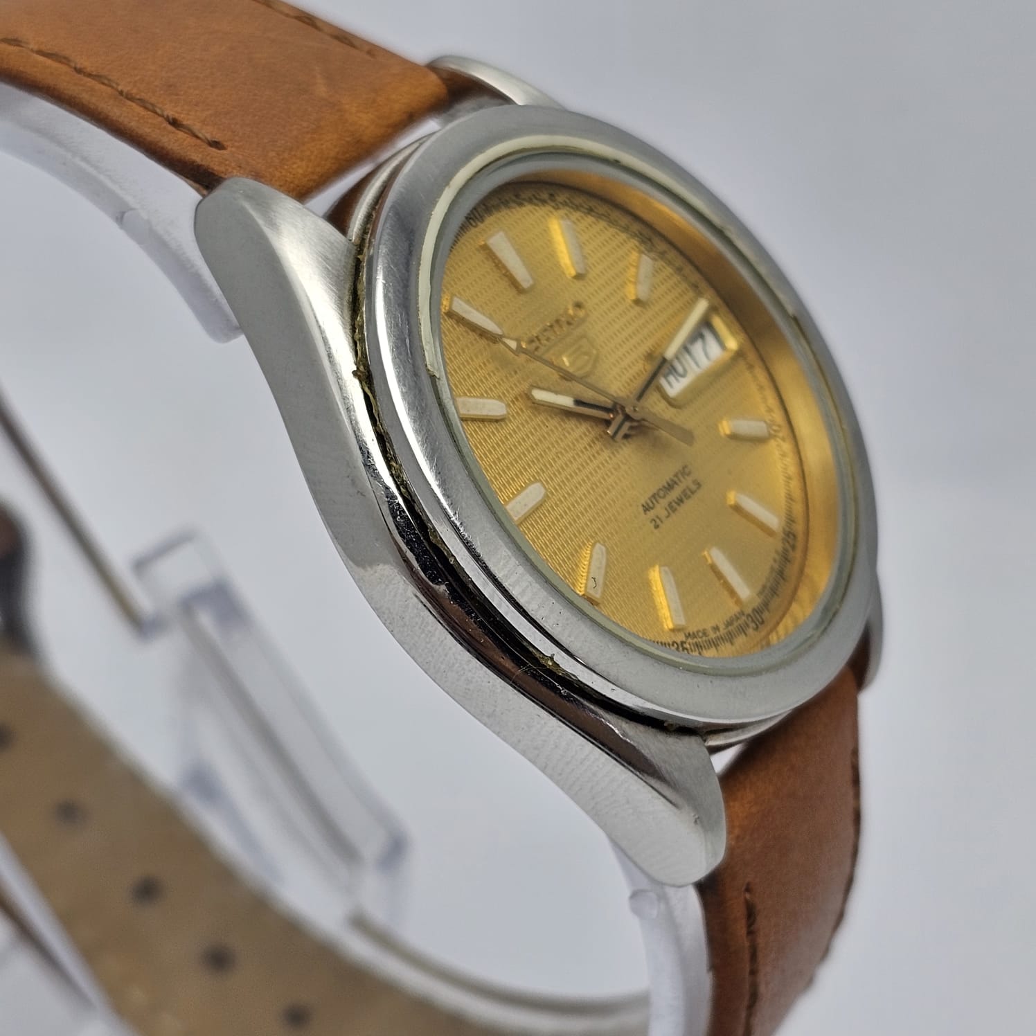 Seiko 5 Automatic 7S26-00X0 Day/Date Vintage Men's Watch - Image 5