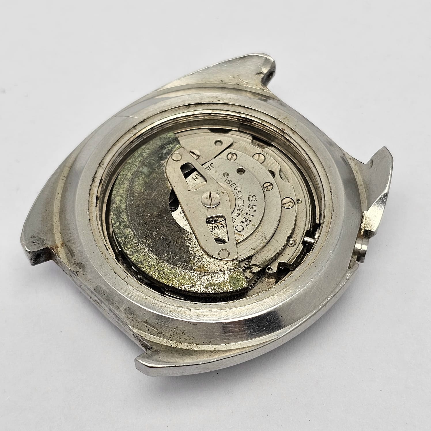Seiko World Time 6117-6400 Automatic Vintage Men's Watch For parts - Image 5