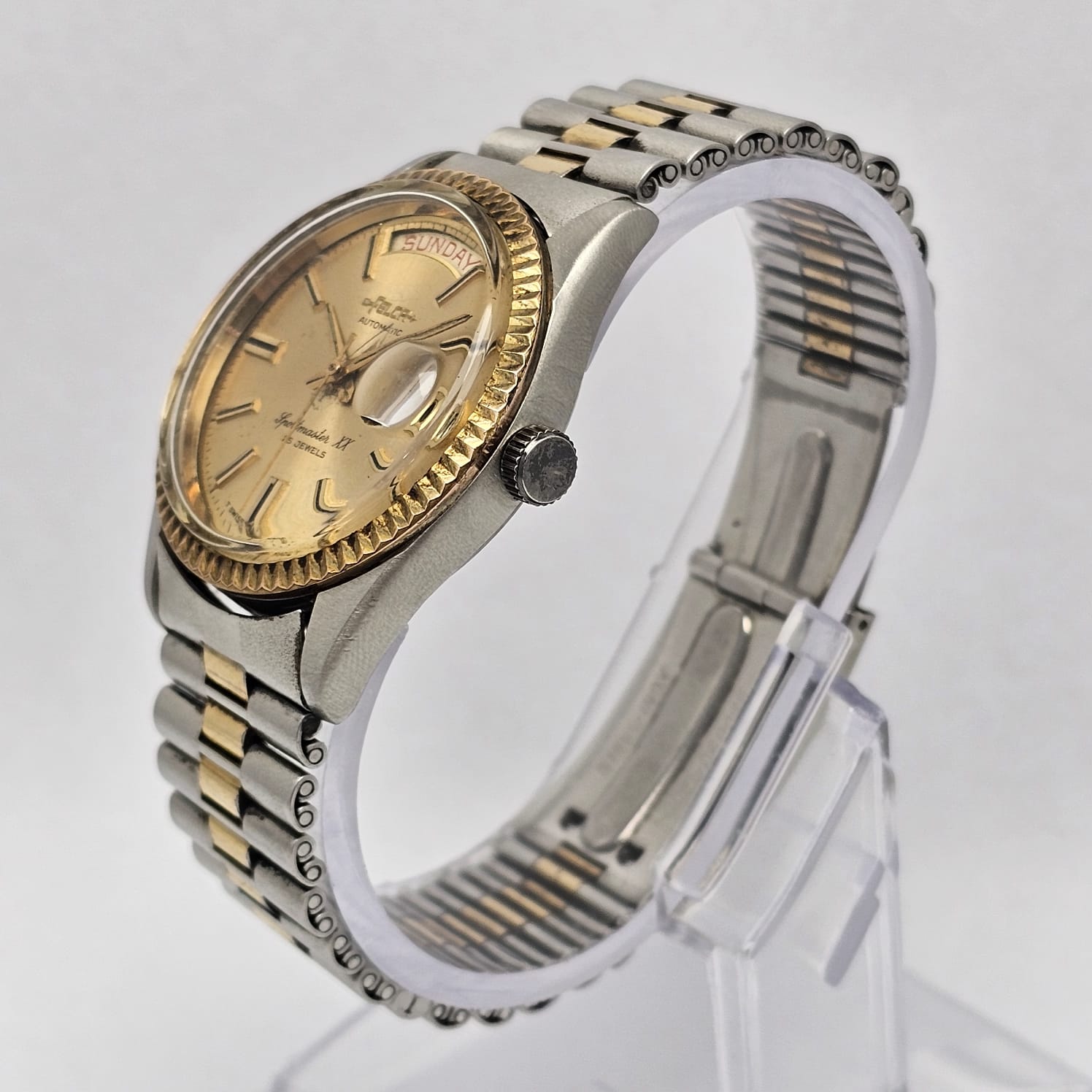 Felca Sportmaster XX 8121-1 Automatic Day/Date Vintage Men's Watch - Image 6