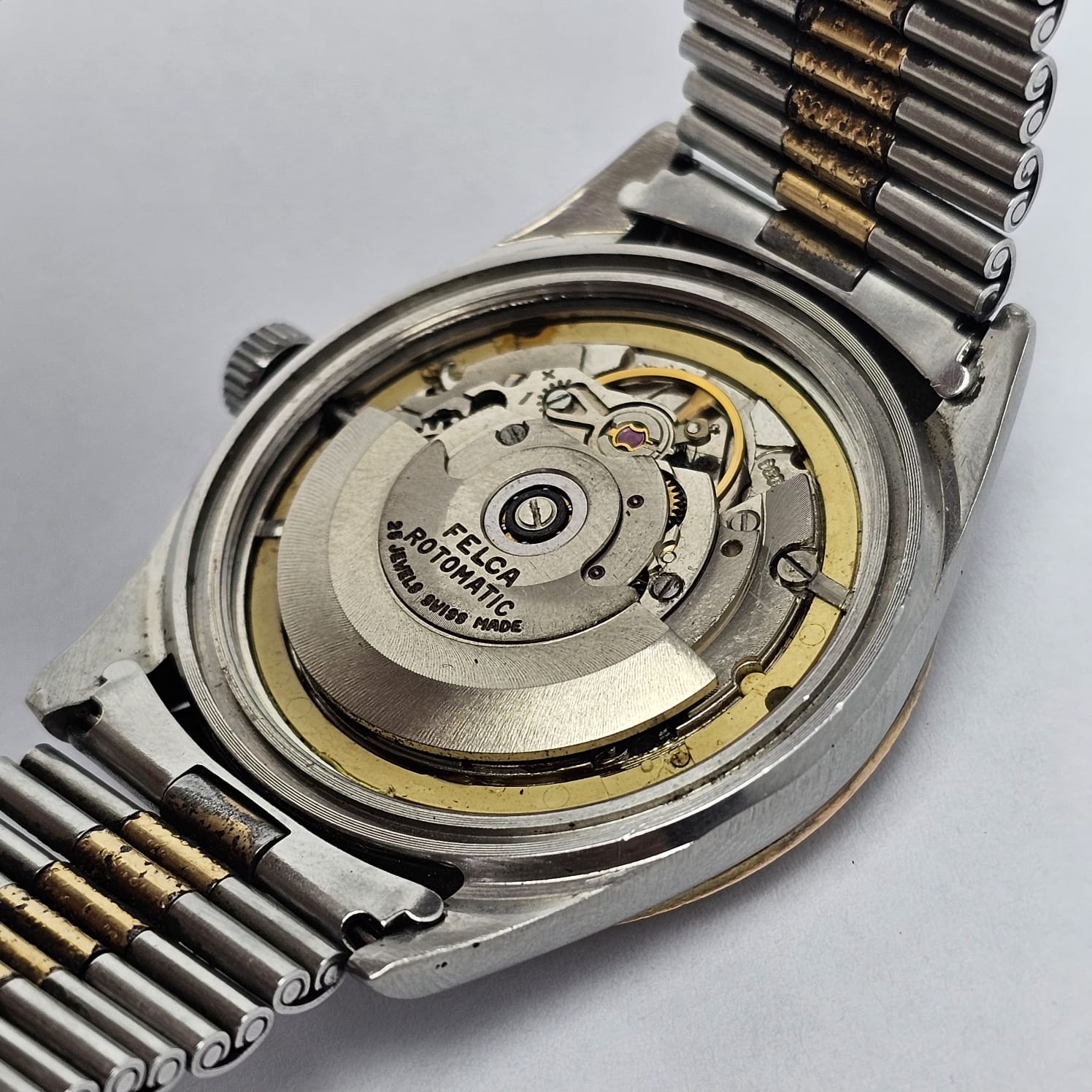 Felca Sportmaster XX 8121-1 Automatic Day/Date Vintage Men's Watch - Image 9