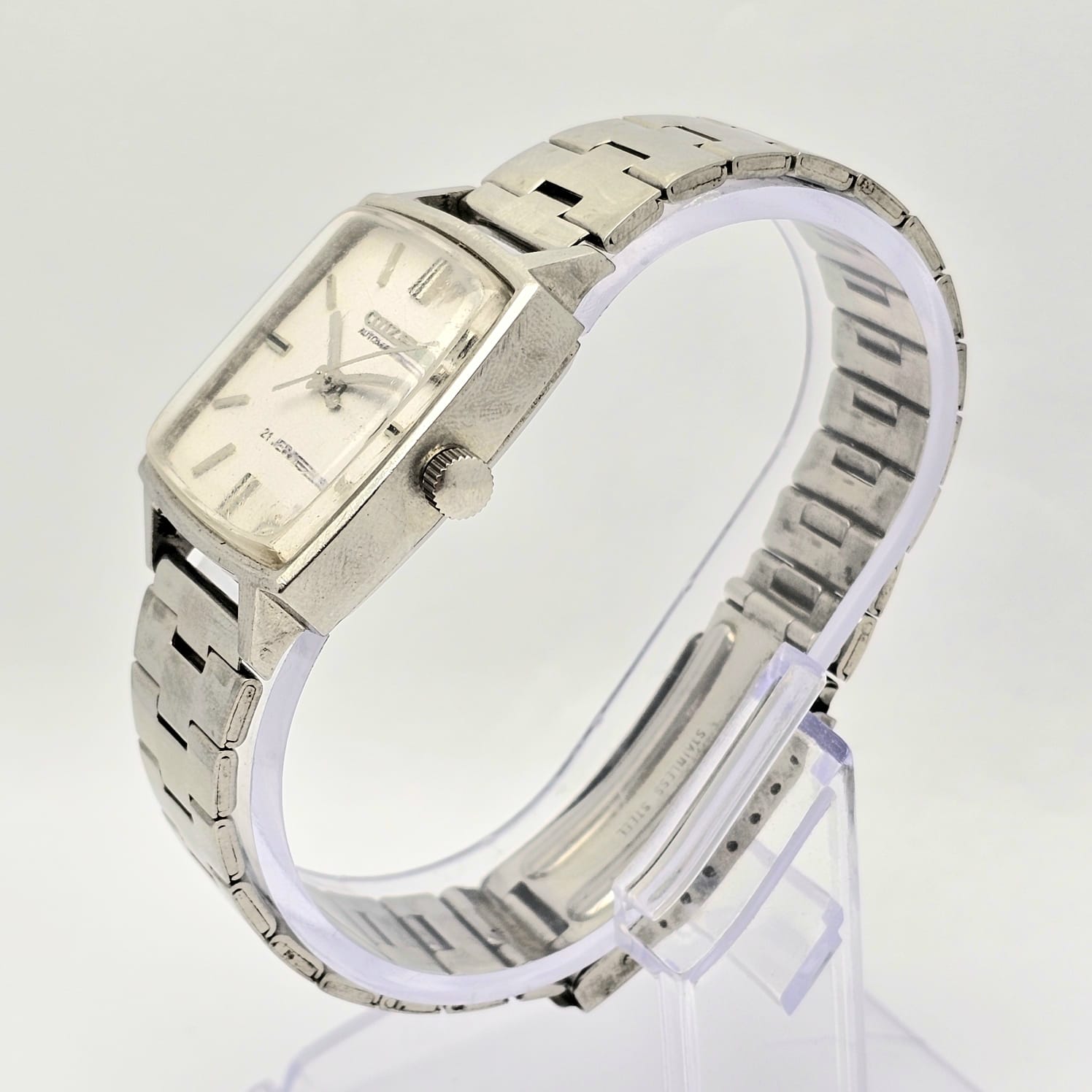 Citizen 4-540042 Y Automatic TV Shape Vintage Men's Watch - Image 5