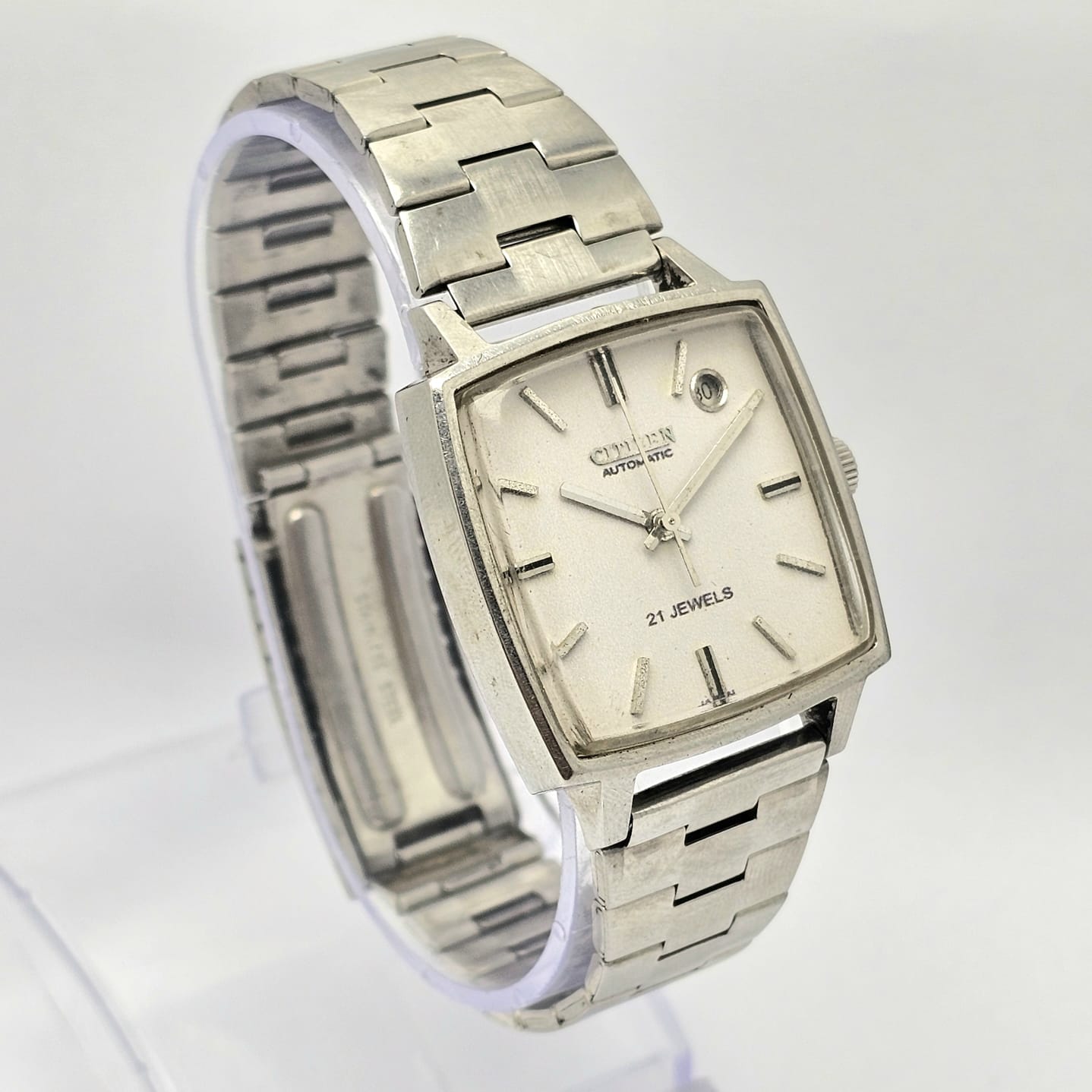 Citizen 4-540042 Y Automatic TV Shape Vintage Men's Watch - Image 4