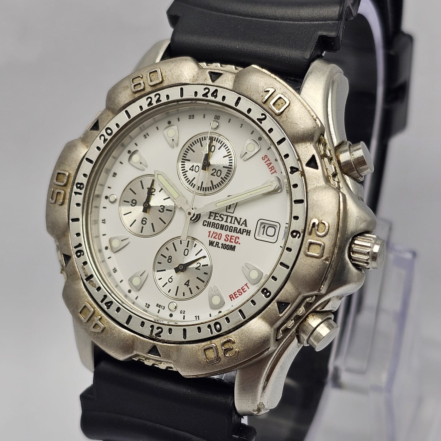 Festina Quartz 8813 Chronograph Vintage Men's Watch