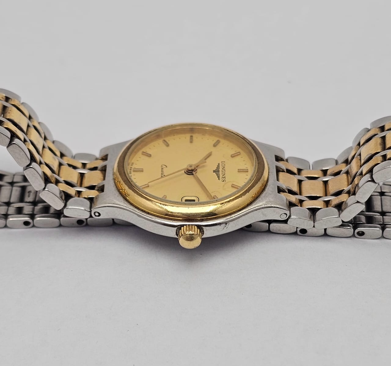 Longines Flagship Quartz Two Tone Women's Watch - Image 4