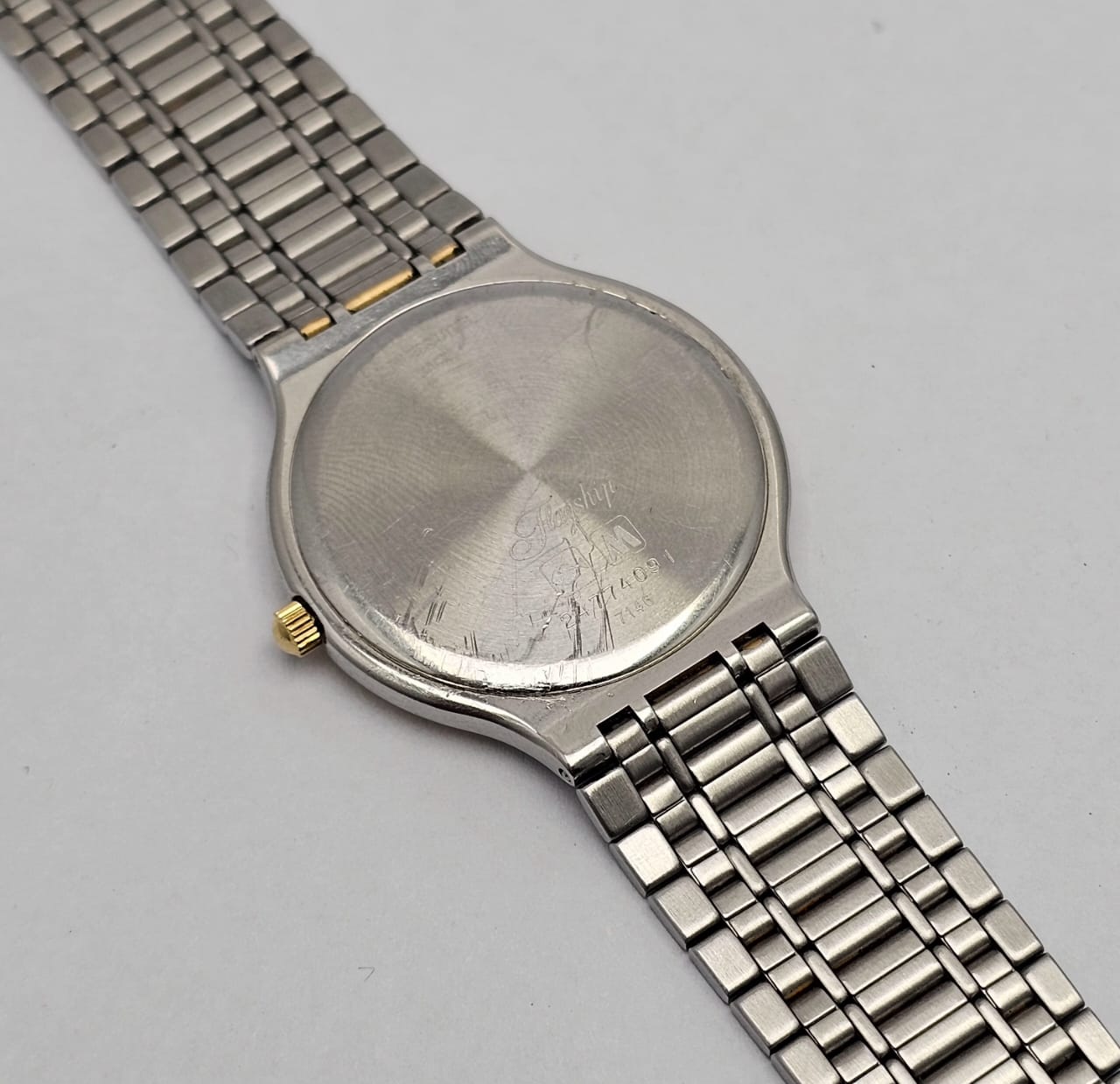 Longines Quartz Flagship 7146 Two Tone Unisex Watch - Image 8
