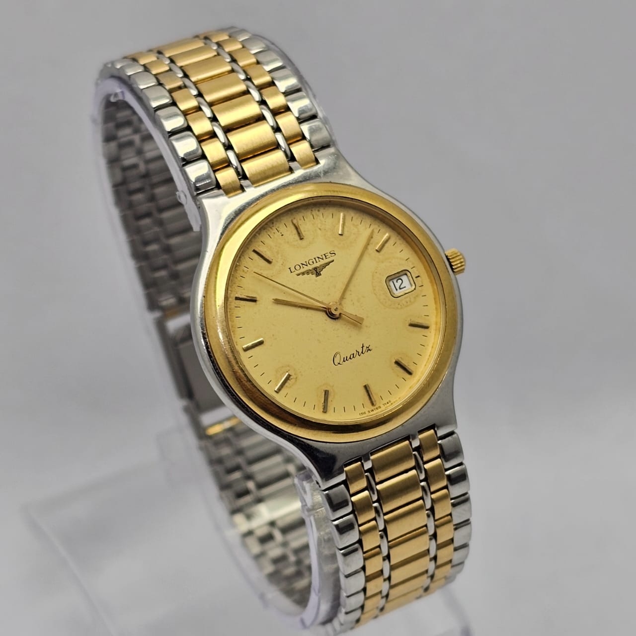 Longines Quartz Flagship 7146 Two Tone Unisex Watch - Image 2