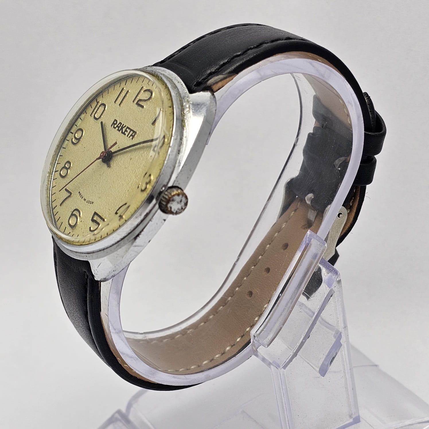 Raketa Military Dial Manual Winding Cal.2609.HA Vintage Men’s Watch - Image 5