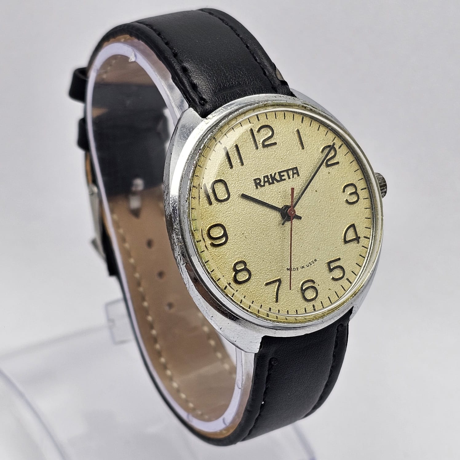 Raketa Military Dial Manual Winding Cal.2609.HA Vintage Men’s Watch - Image 2