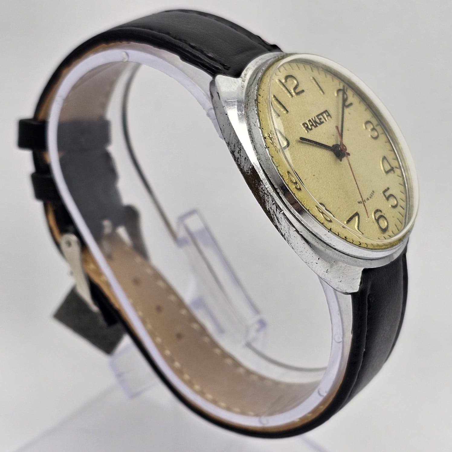 Raketa Military Dial Manual Winding Cal.2609.HA Vintage Men’s Watch - Image 3