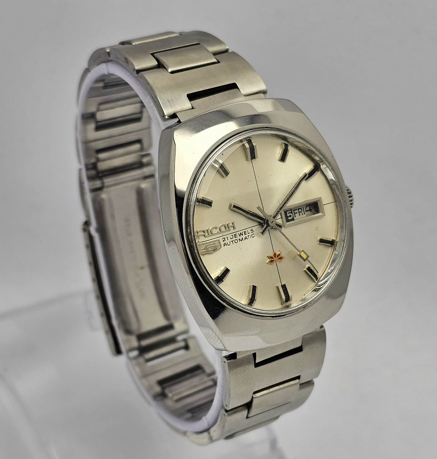 Ricoh Automatic Day/Date Vintage Men's Watch - Image 3