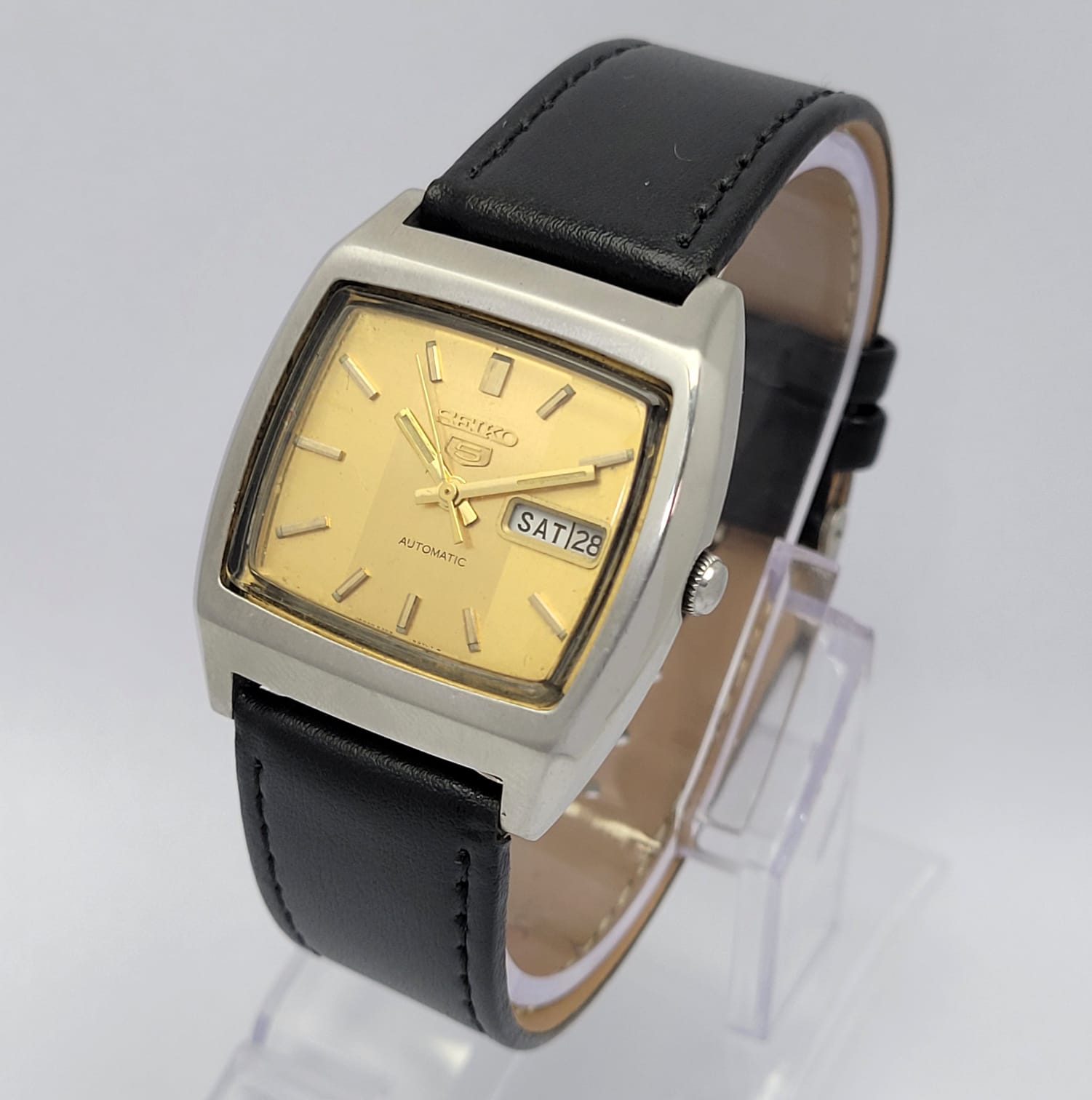 Seiko 5 Automatic 6319-5021 Day/Date Vintage Men's Watch - Image 4
