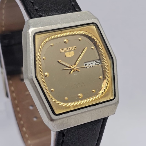 Seiko 5 Automatic 6349-5230 DayDate Vintage Men's Watch (2)