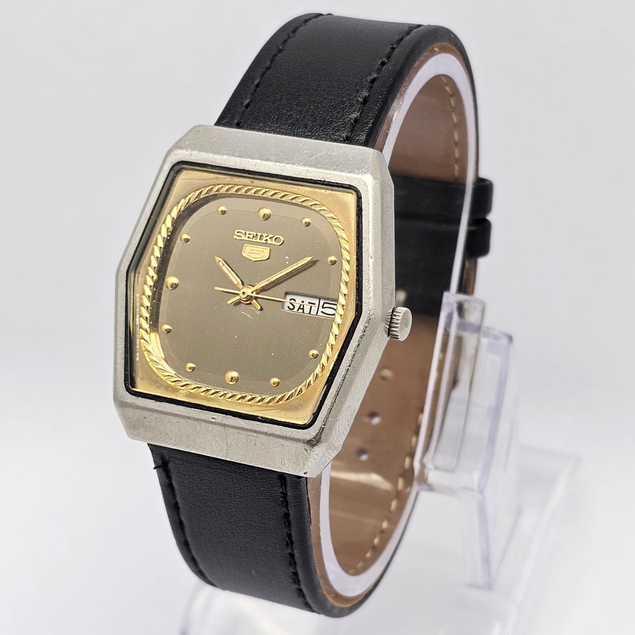 Seiko 5 Automatic 6349-5230 Day/Date Vintage Men's Watch - Image 4