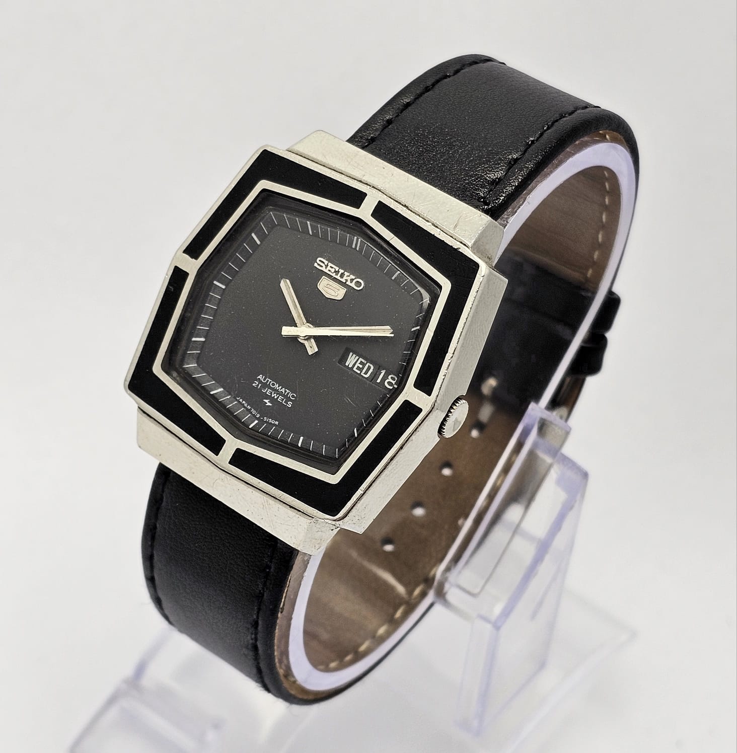 Seiko 5 Automatic 7019-5110 Day/Date Vintage Men's Watch - Image 3