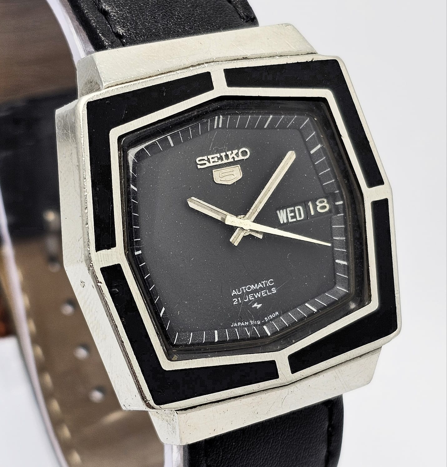 Seiko 5 Automatic 7019-5110 Day/Date Vintage Men's Watch - Image 2