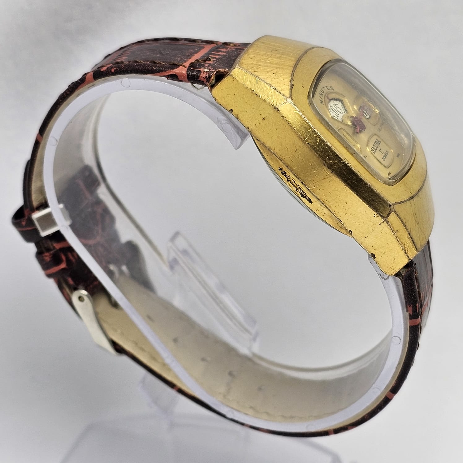 Sicura Jump Hour 158 31/7 Automatic Vintage Men's Watch (Date is not working) - Image 5
