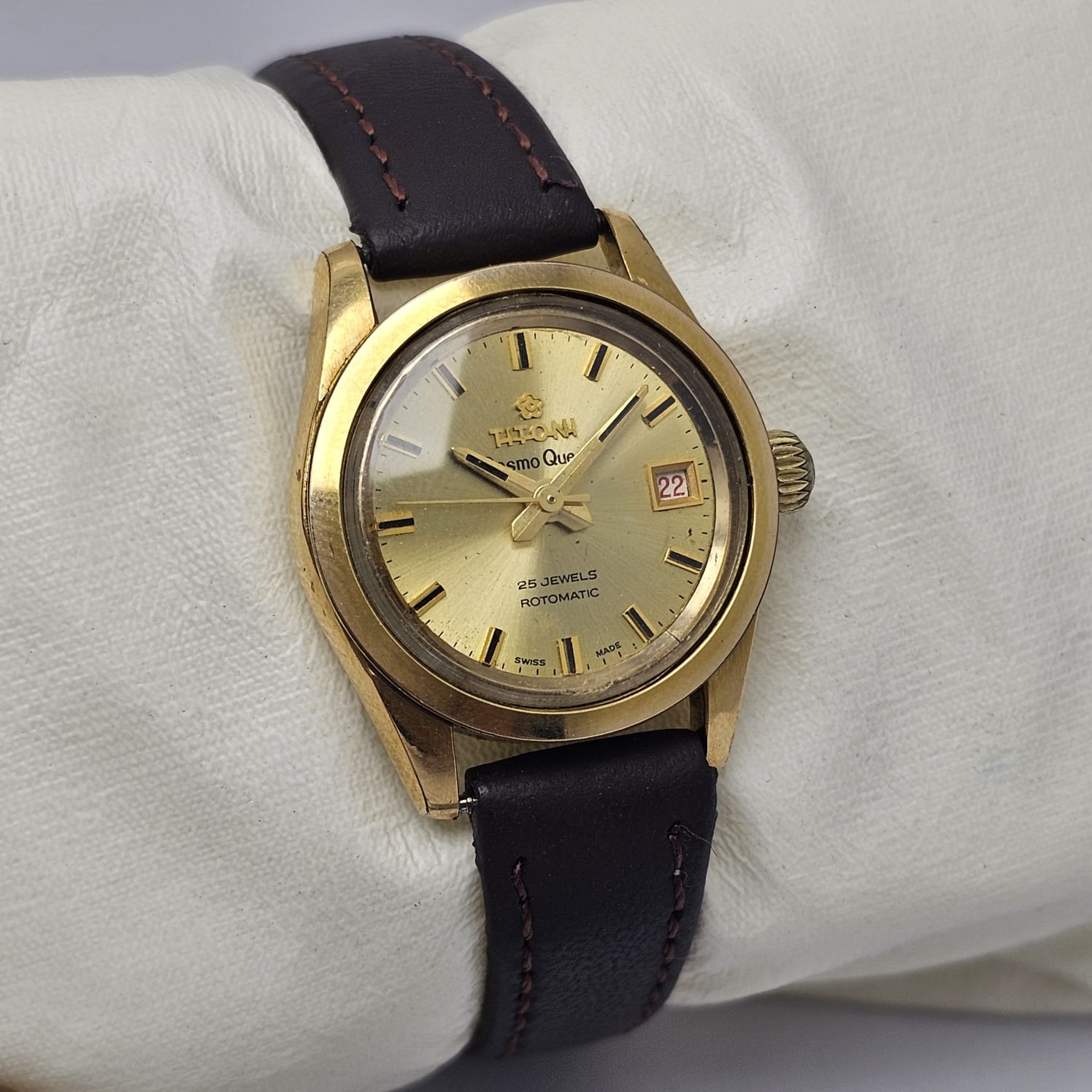 Titoni Cosmo Queen Rotomatic Automatic Vintage Women's Watch - Image 4