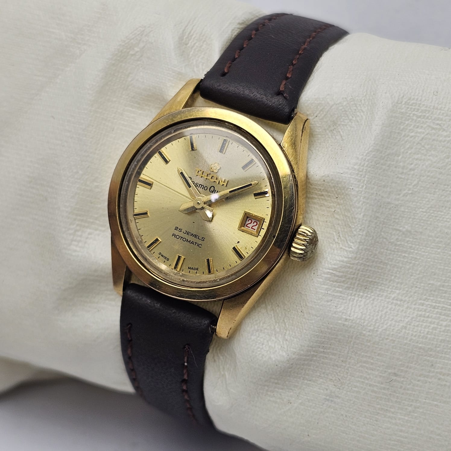 Titoni Cosmo Queen Rotomatic Automatic Vintage Women's Watch - Image 3