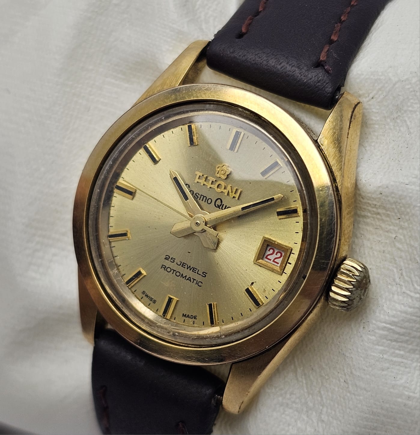 Titoni Cosmo Queen Rotomatic Automatic Vintage Women's Watch