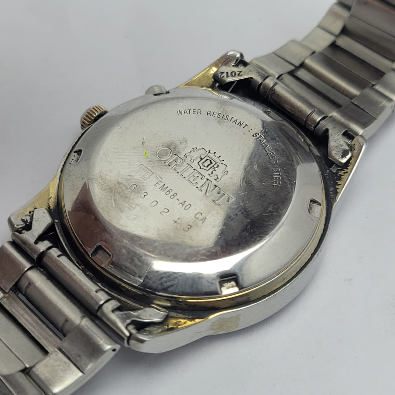 Orient 3 Star EM68-A0 Automatic Day/Date Vintage Men's Watch - Image 8
