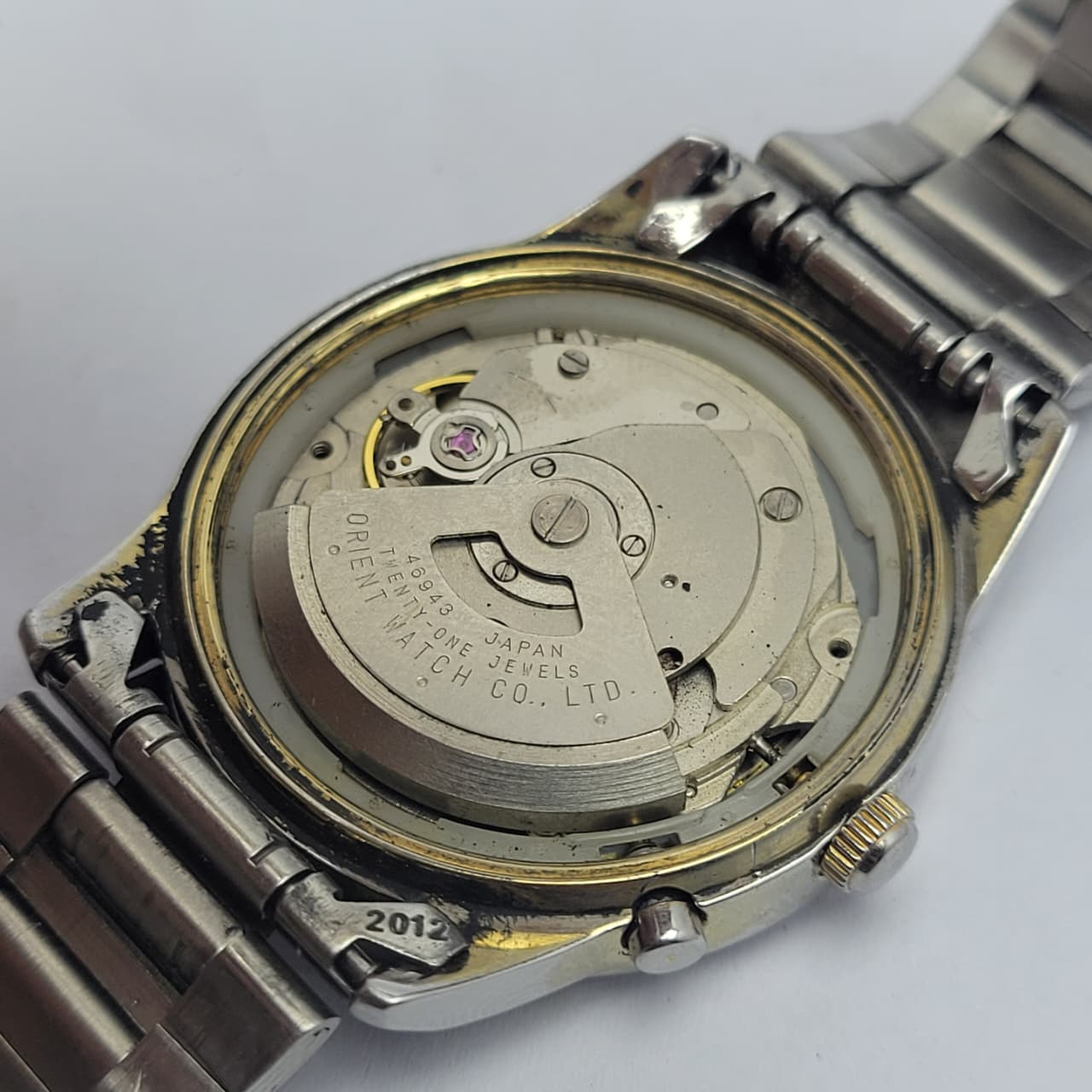 Orient 3 Star EM68-A0 Automatic Day/Date Vintage Men's Watch - Image 9
