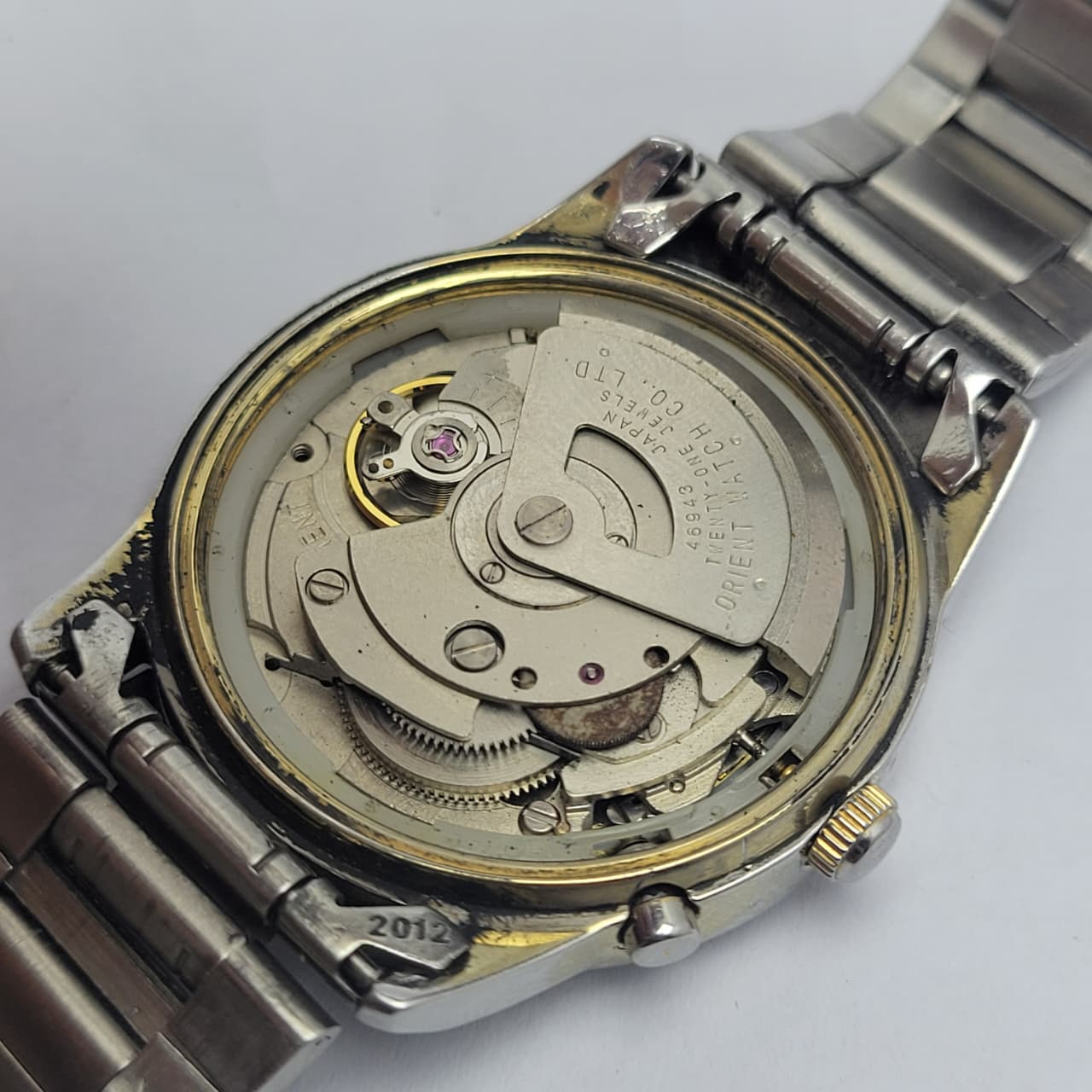 Orient 3 Star EM68-A0 Automatic Day/Date Vintage Men's Watch - Image 10