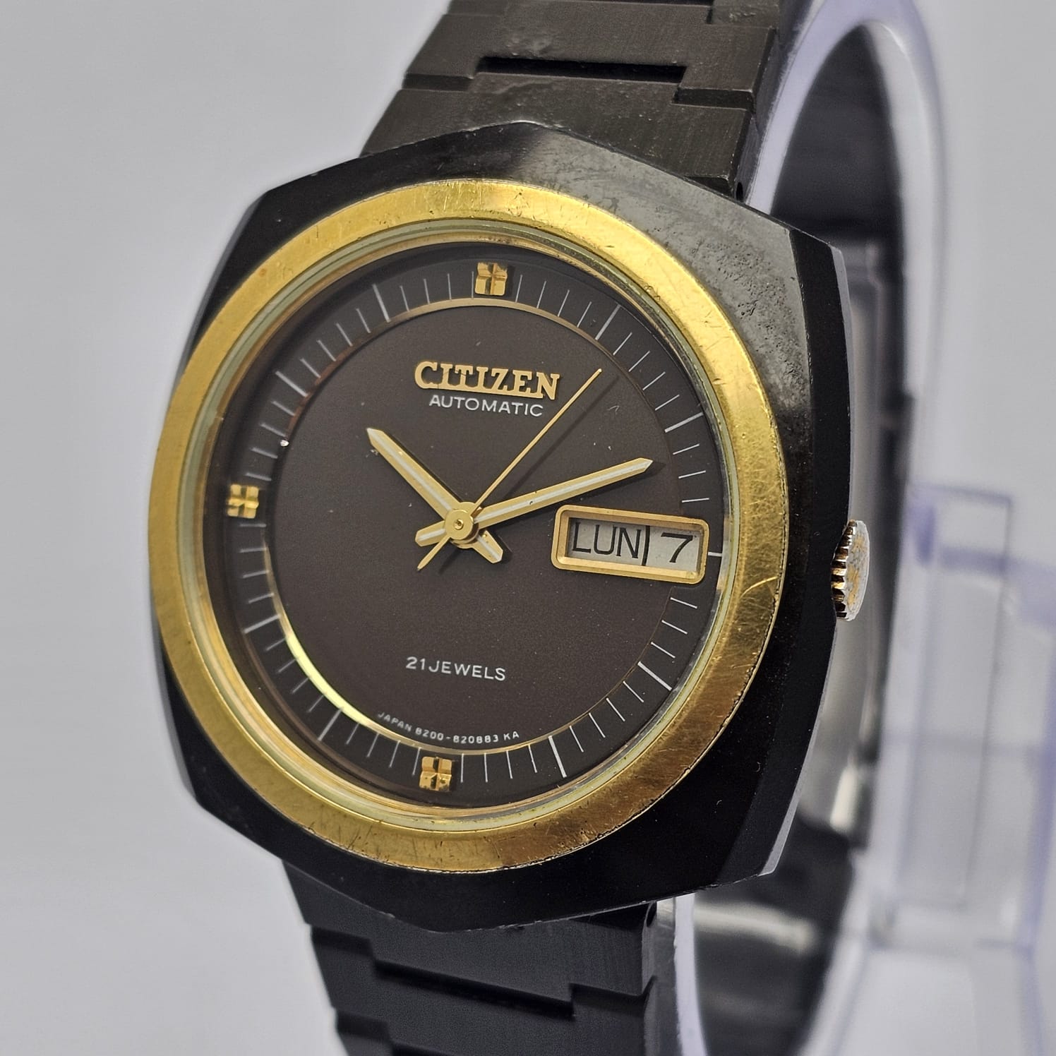 Citizen Automatic 4-820177 TA Day/Date 51-0149 Vintage Men's Watch - Image 2
