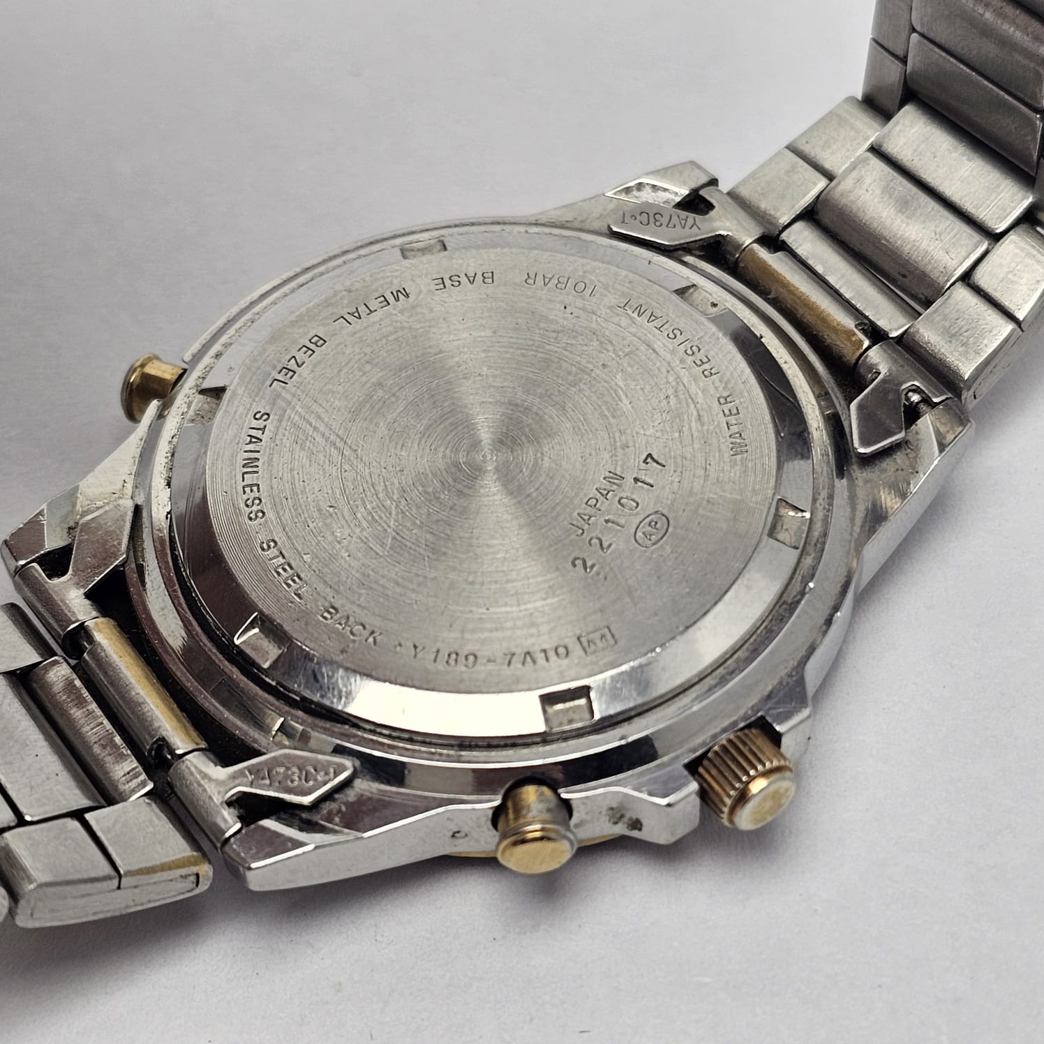 Seiko Alba Carib Y189-7A10 Chronograph Quartz Vintage Men's Watch - Image 8