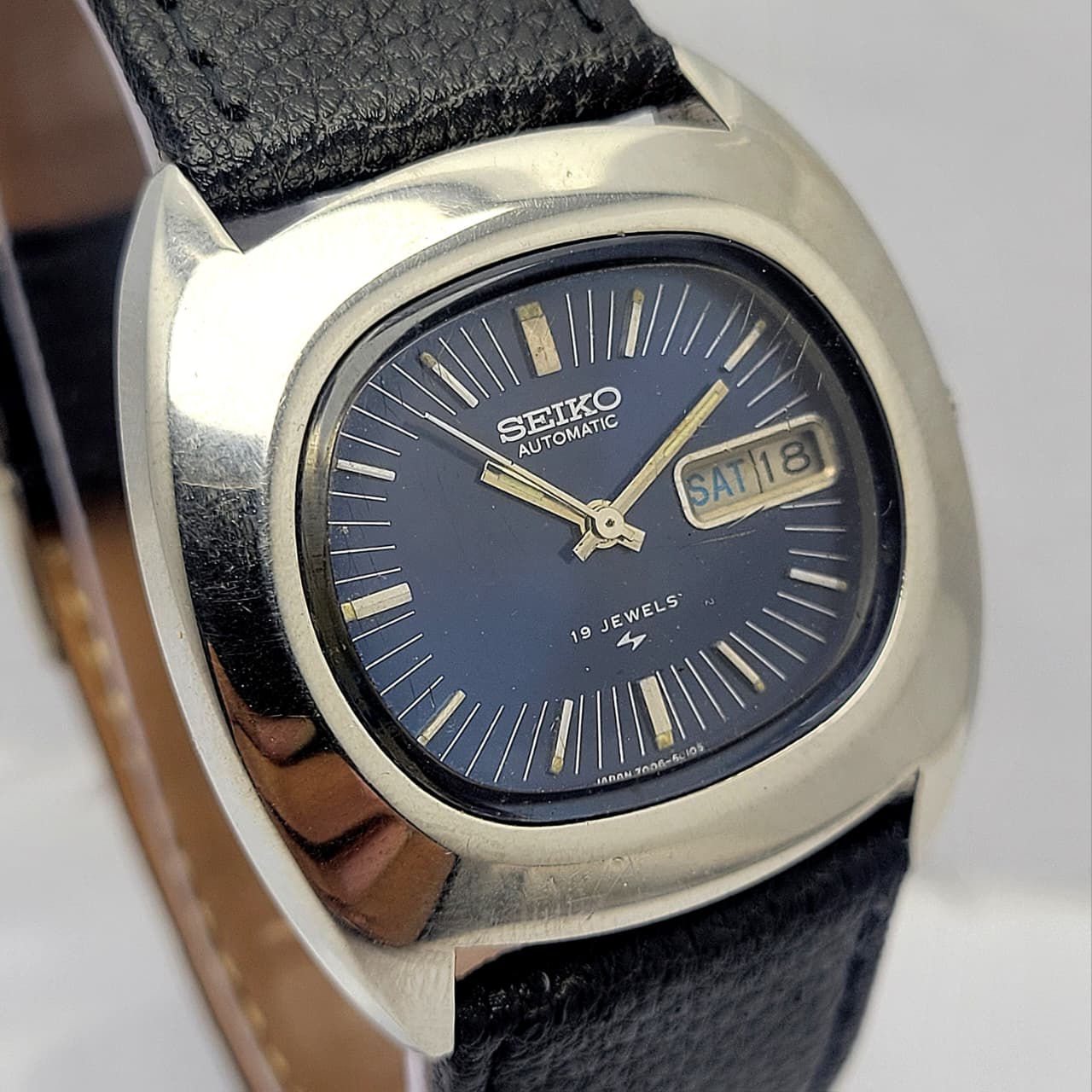 Seiko 7006-5000 Automatic Day/Date Vintage Men's Watch