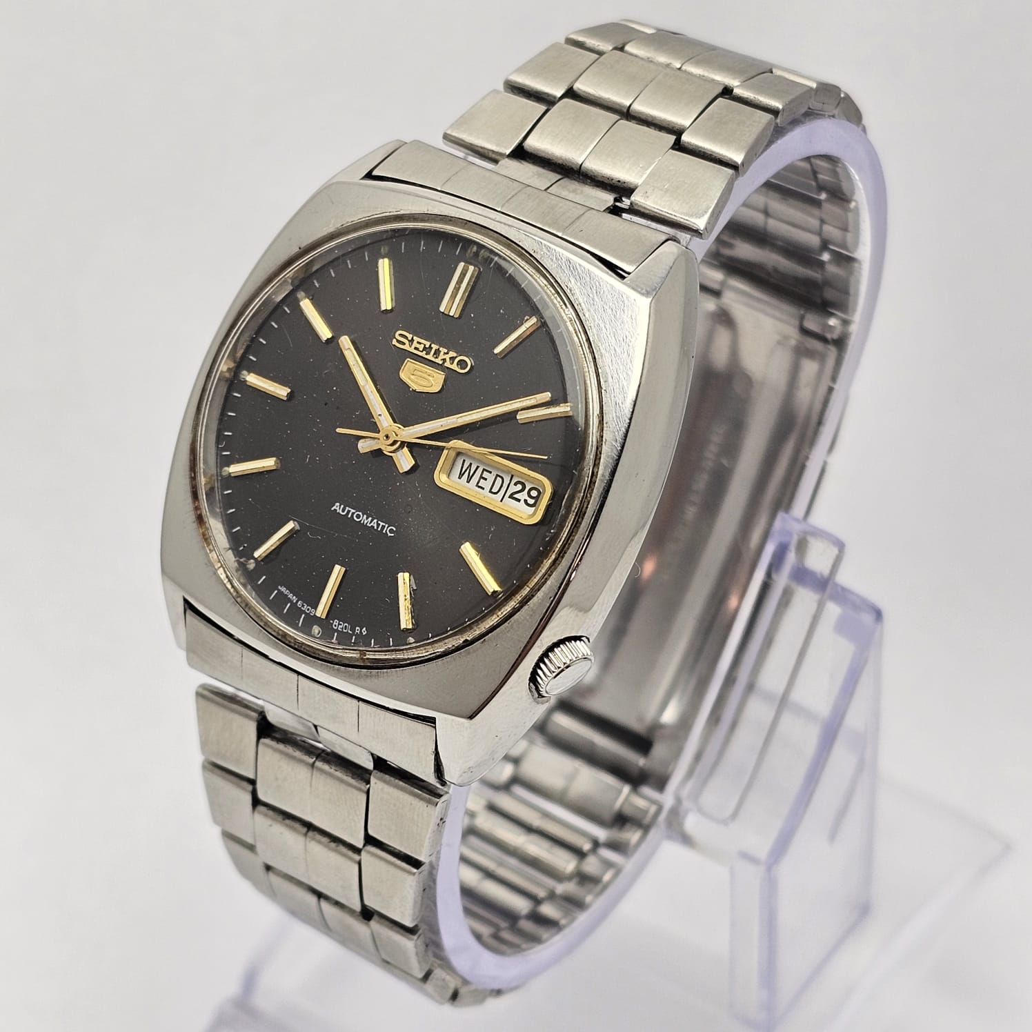 Seiko 5 Automatic 6309-8610 Day/Date Vintage Men's Watch