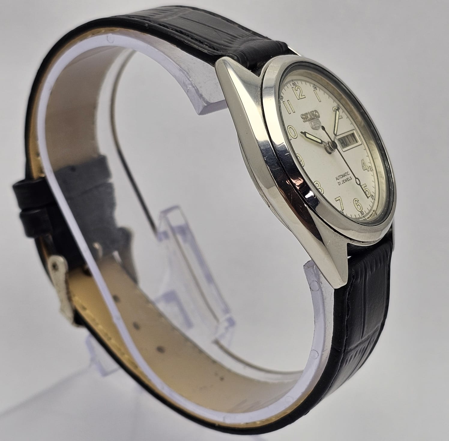 Seiko 5 Automatic 7190-8180 Day/Date Vintage Men's Watch