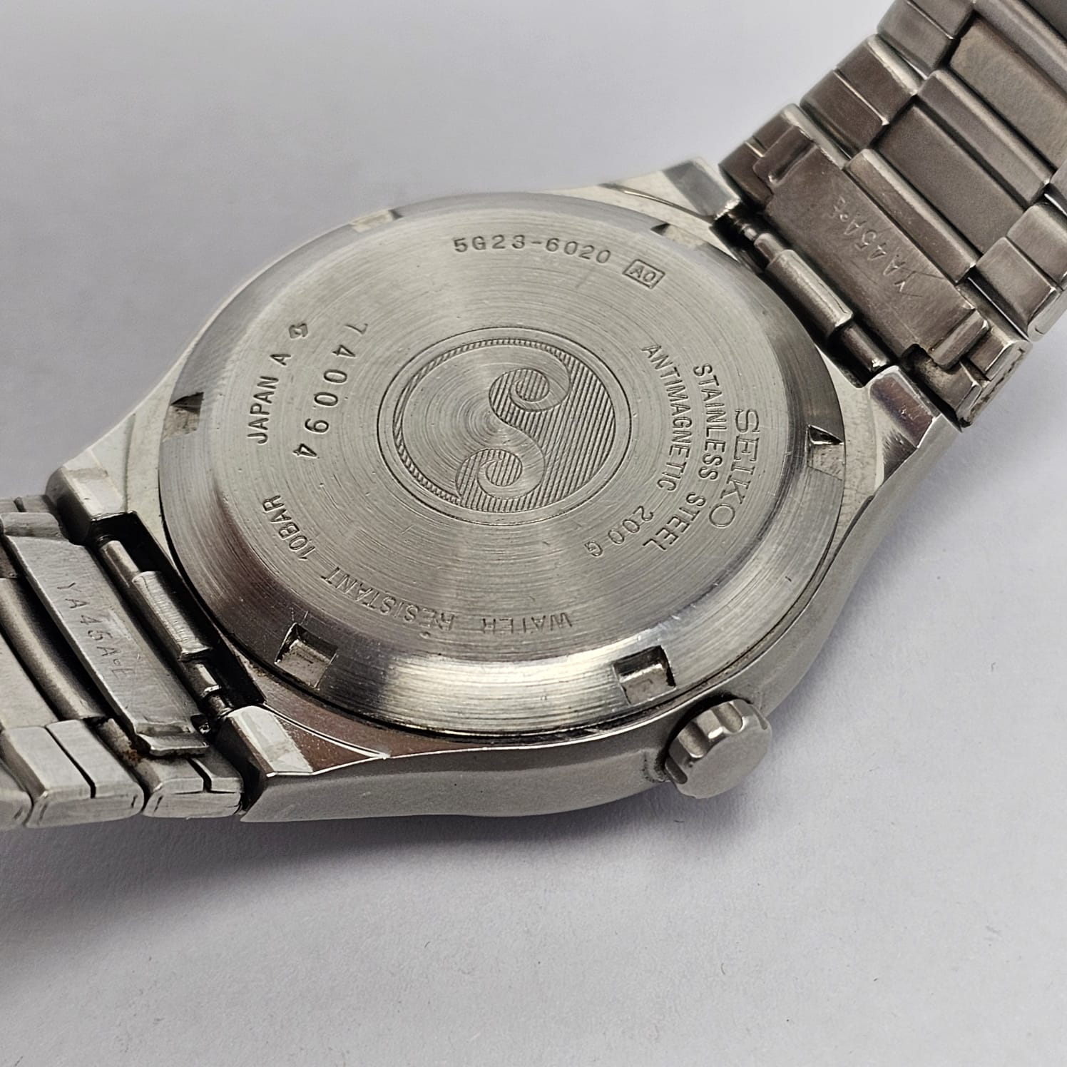 Seiko 3650 Lithium Operate 5G23-6020 Day/Date Vintage Men's Watch - Image 8