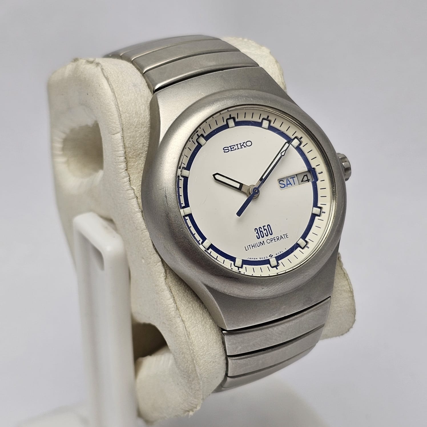 Seiko 3650 Lithium Operate 5G23-6020 Day/Date Vintage Men's Watch - Image 3