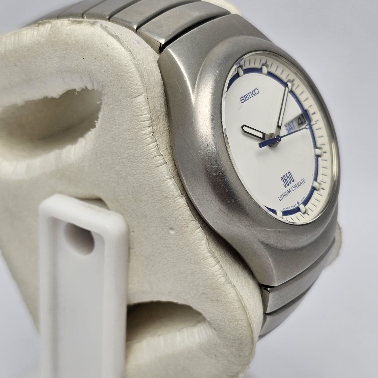 Seiko 3650 Lithium Operate 5G23-6020 Day/Date Vintage Men's Watch - Image 5